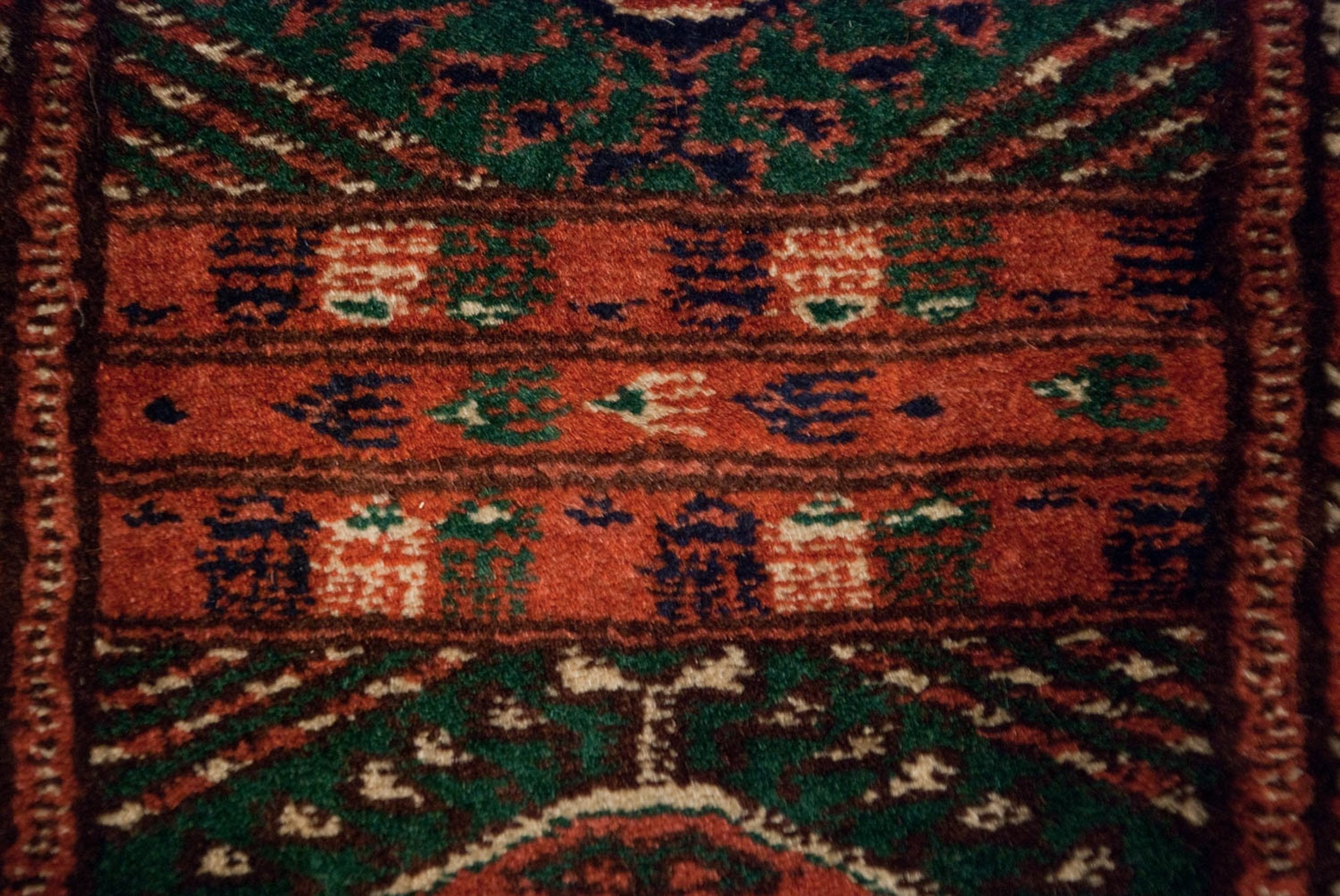 12x12.5 Vintage Fine Bokhara Square Carpet by Old New House® - product image 10 for Resin Society