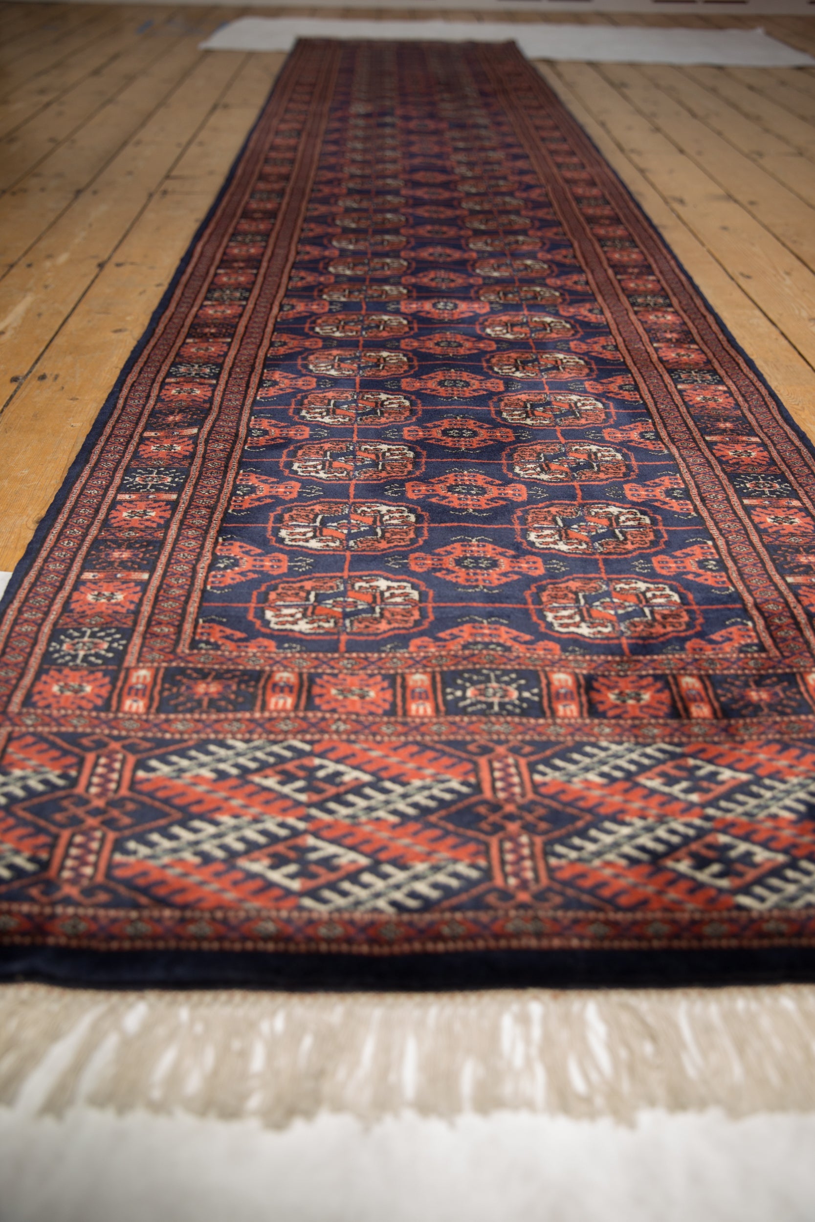 2.5x12 Vintage Fine Bokhara Rug Runner by Old New House® - product image 6 for Resin Society