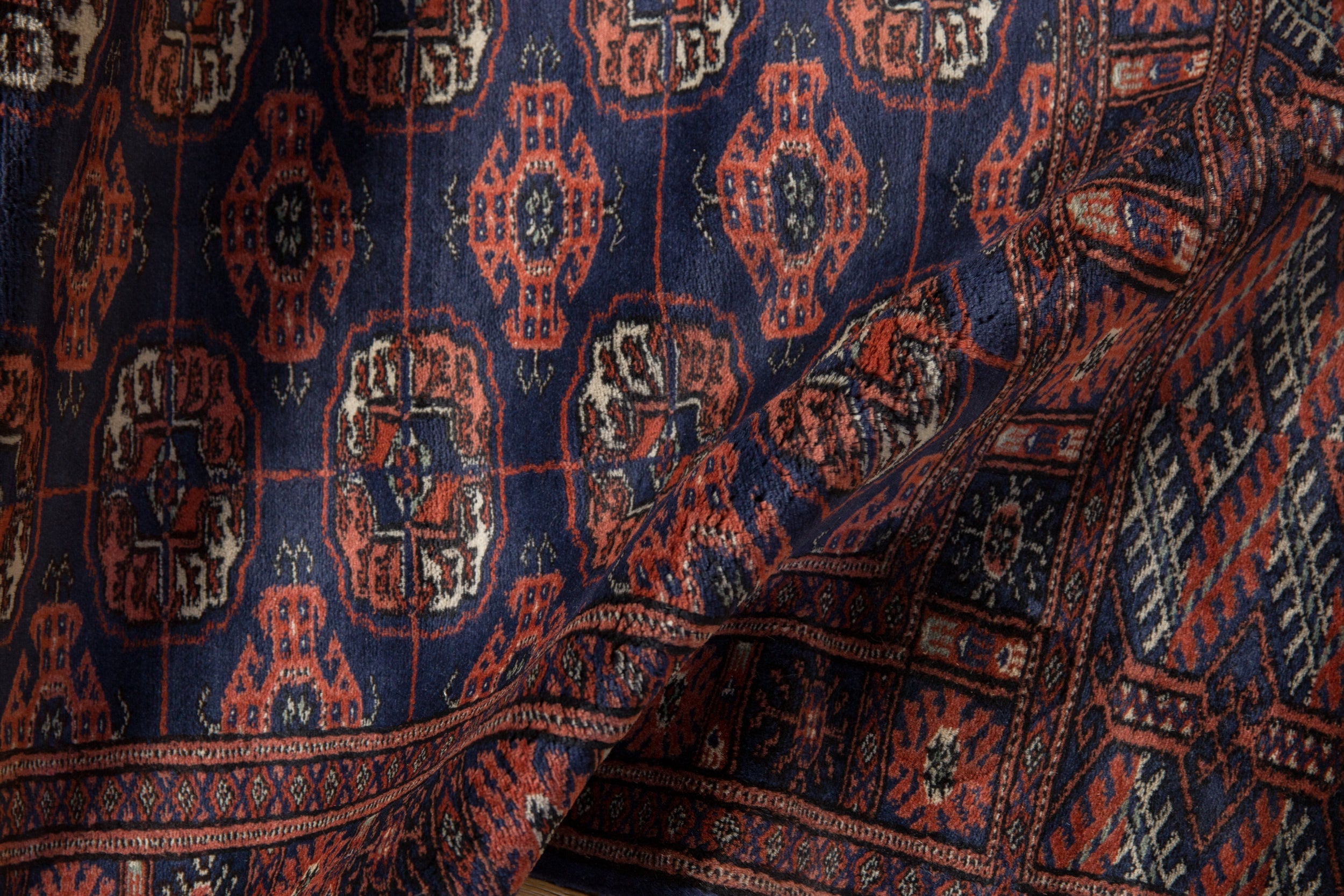 2.5x12 Vintage Fine Bokhara Rug Runner by Old New House® - product image 10 for Resin Society