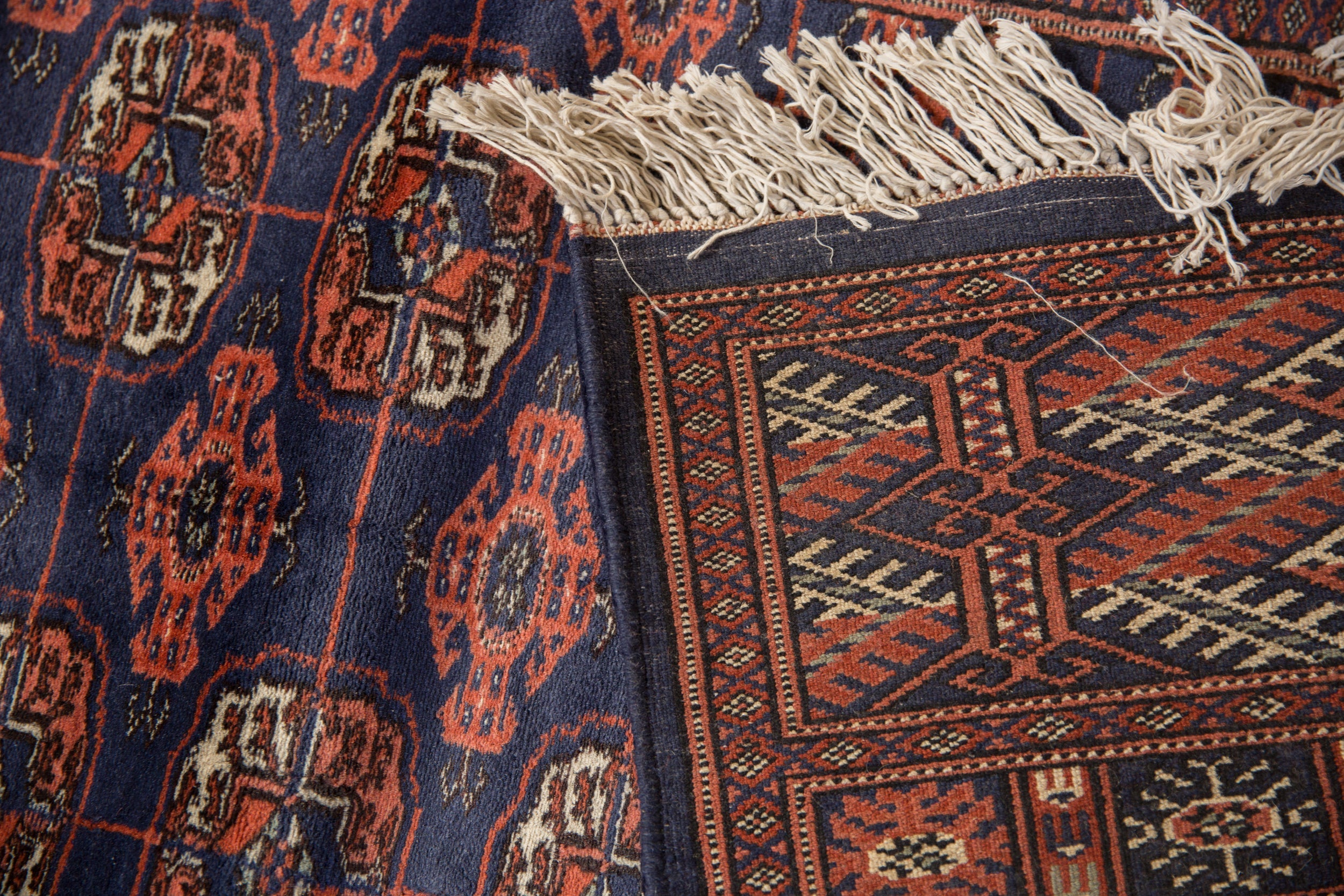 2.5x12 Vintage Fine Bokhara Rug Runner by Old New House® - product image 11 for Resin Society