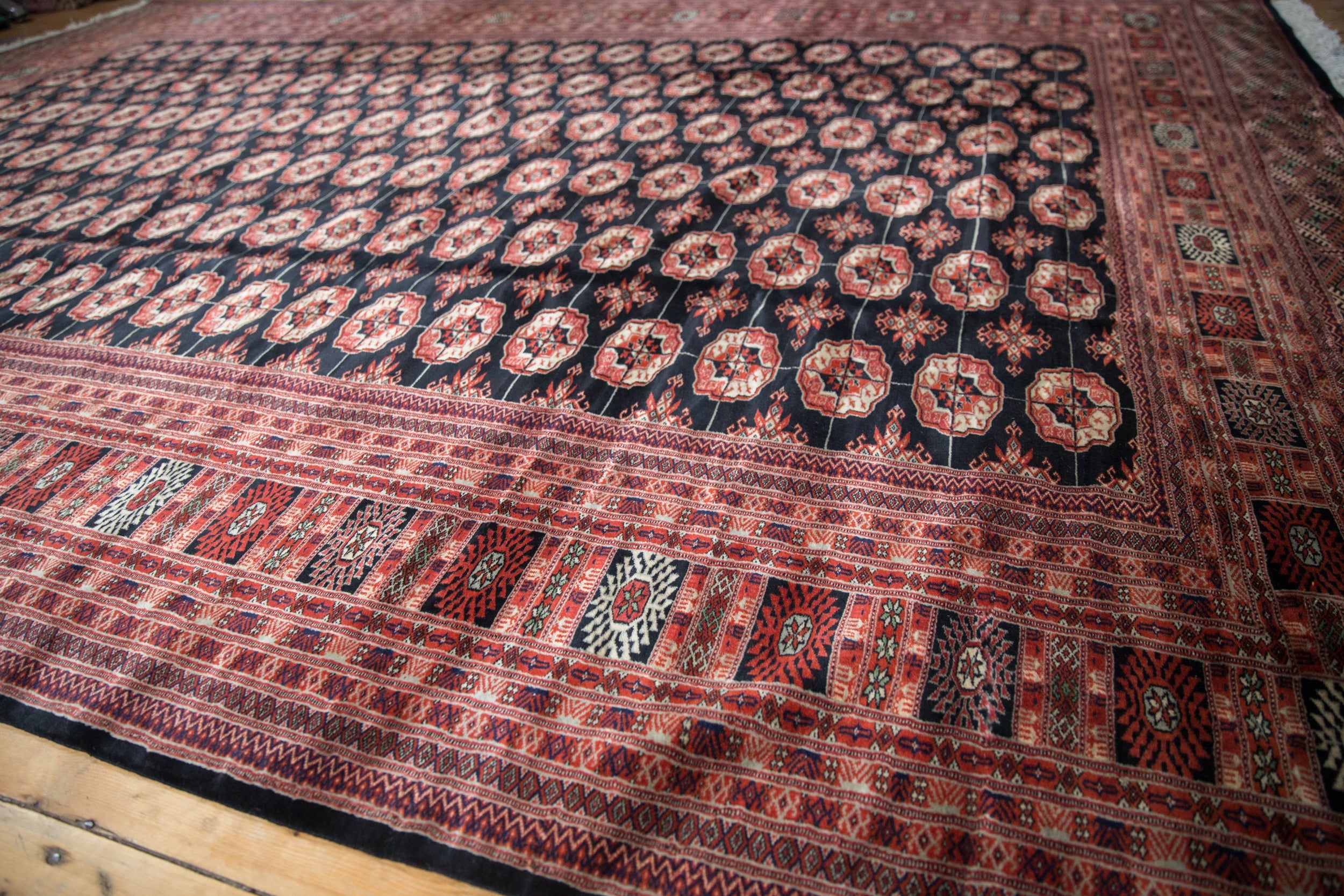 10x14 Vintage Fine Bokhara Carpet by Old New House® - product image 6 for Resin Society