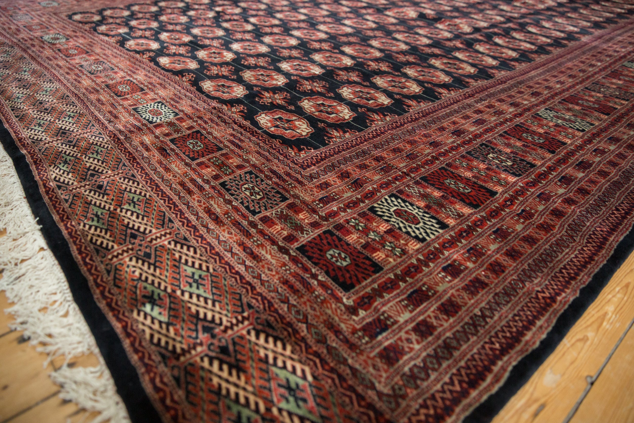 10x14 Vintage Fine Bokhara Carpet by Old New House® - product image 7 for Resin Society
