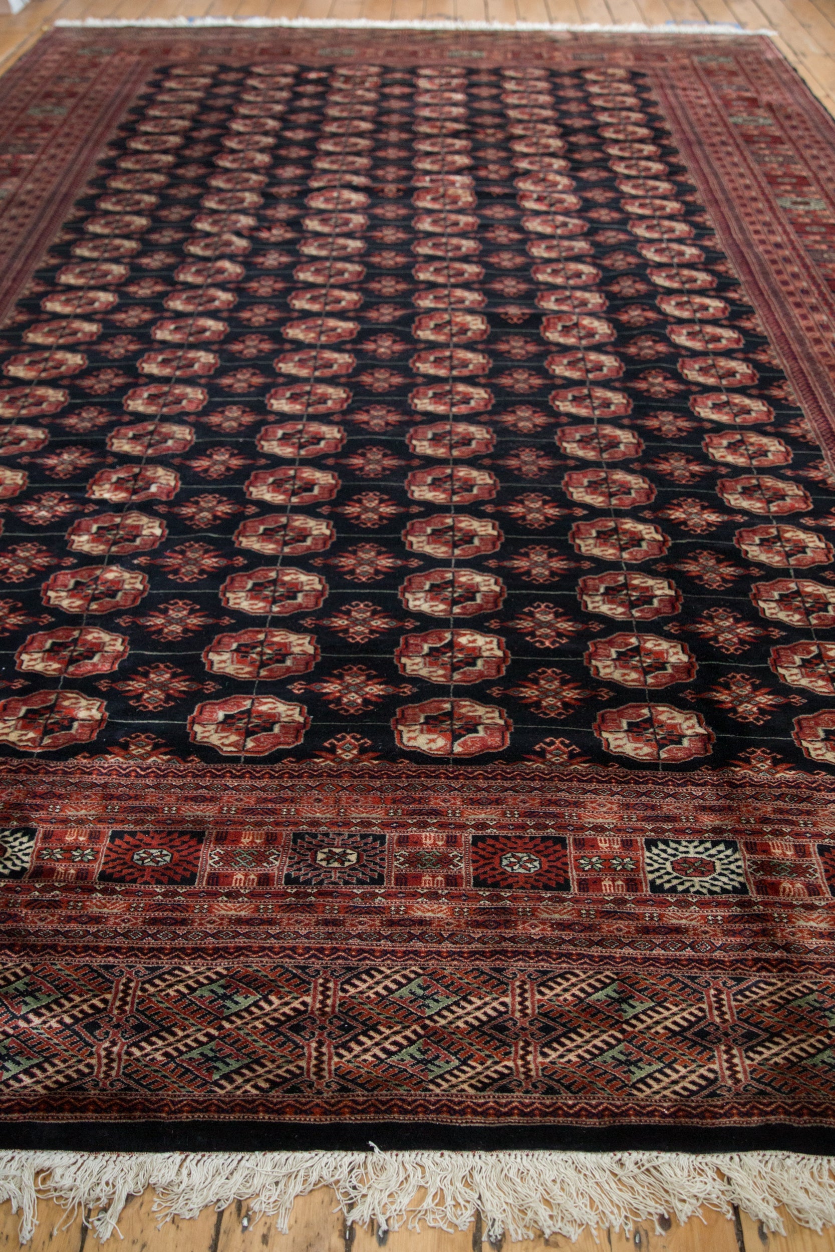 10x14 Vintage Fine Bokhara Carpet by Old New House® - product image 8 for Resin Society