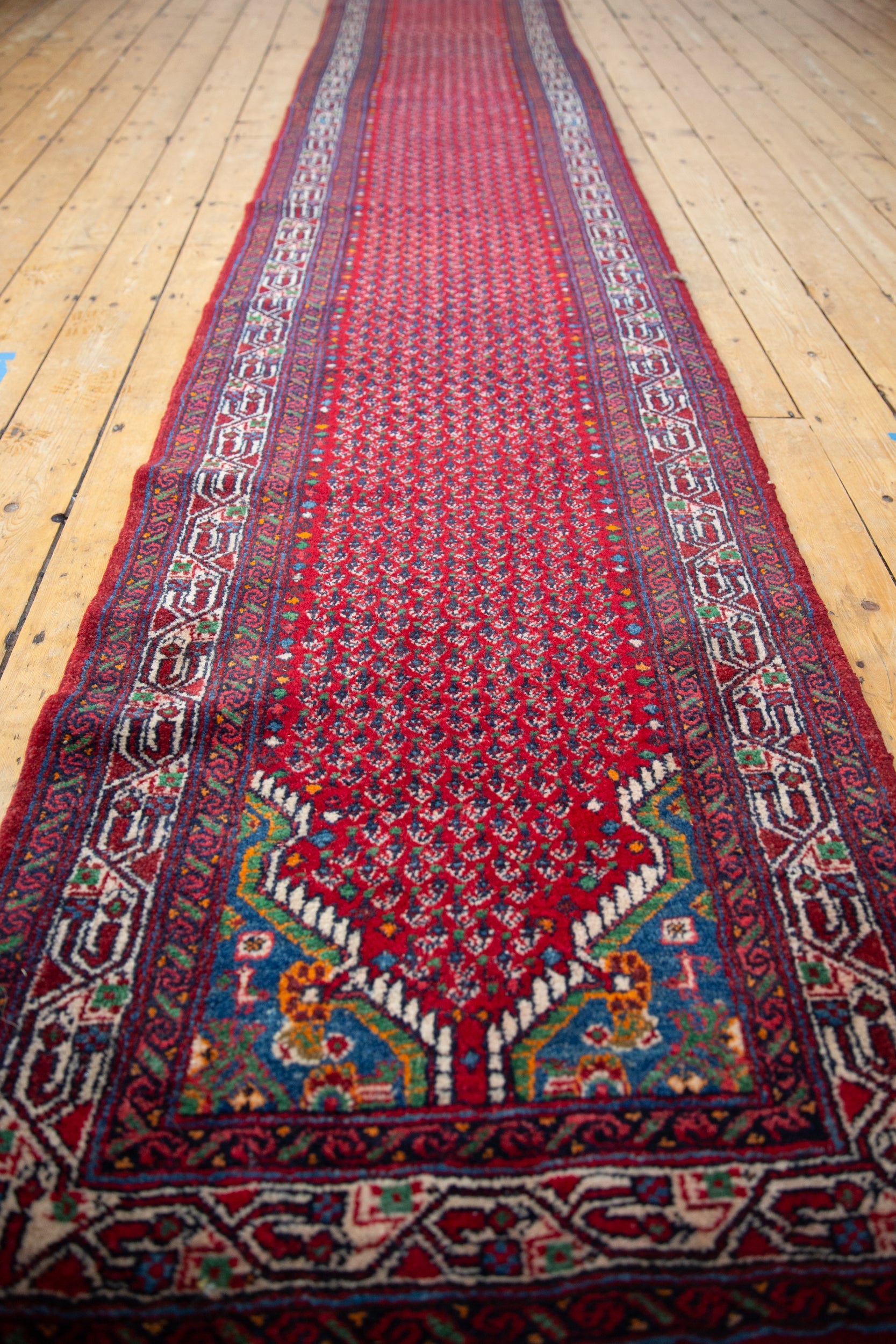 2.5x17 Vintage Tajabad Rug Runner by Old New House® - product image 3 for Resin Society