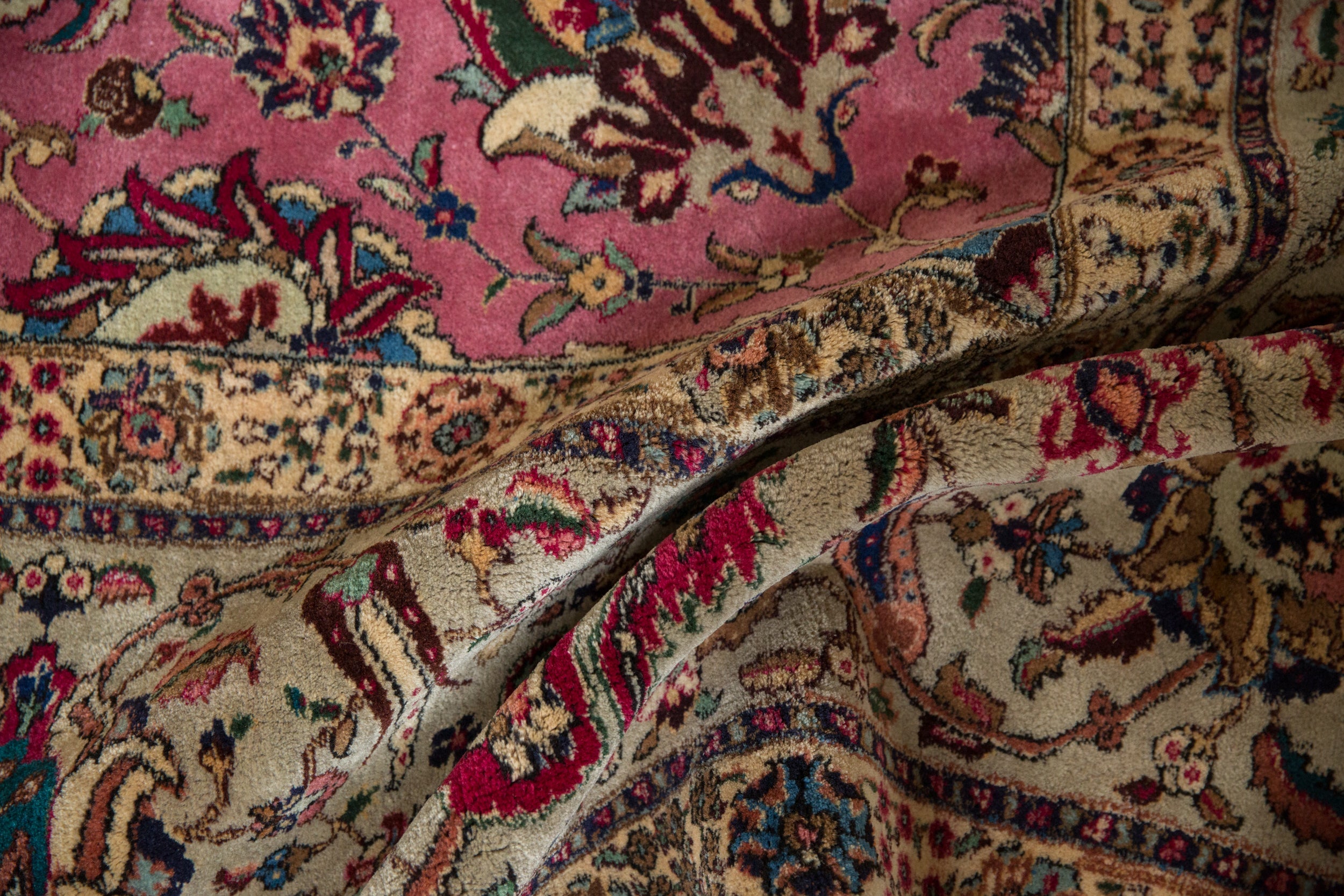 12x13.5 Vintage Tabriz Square Carpet by Old New House® - product image 10 for Resin Society