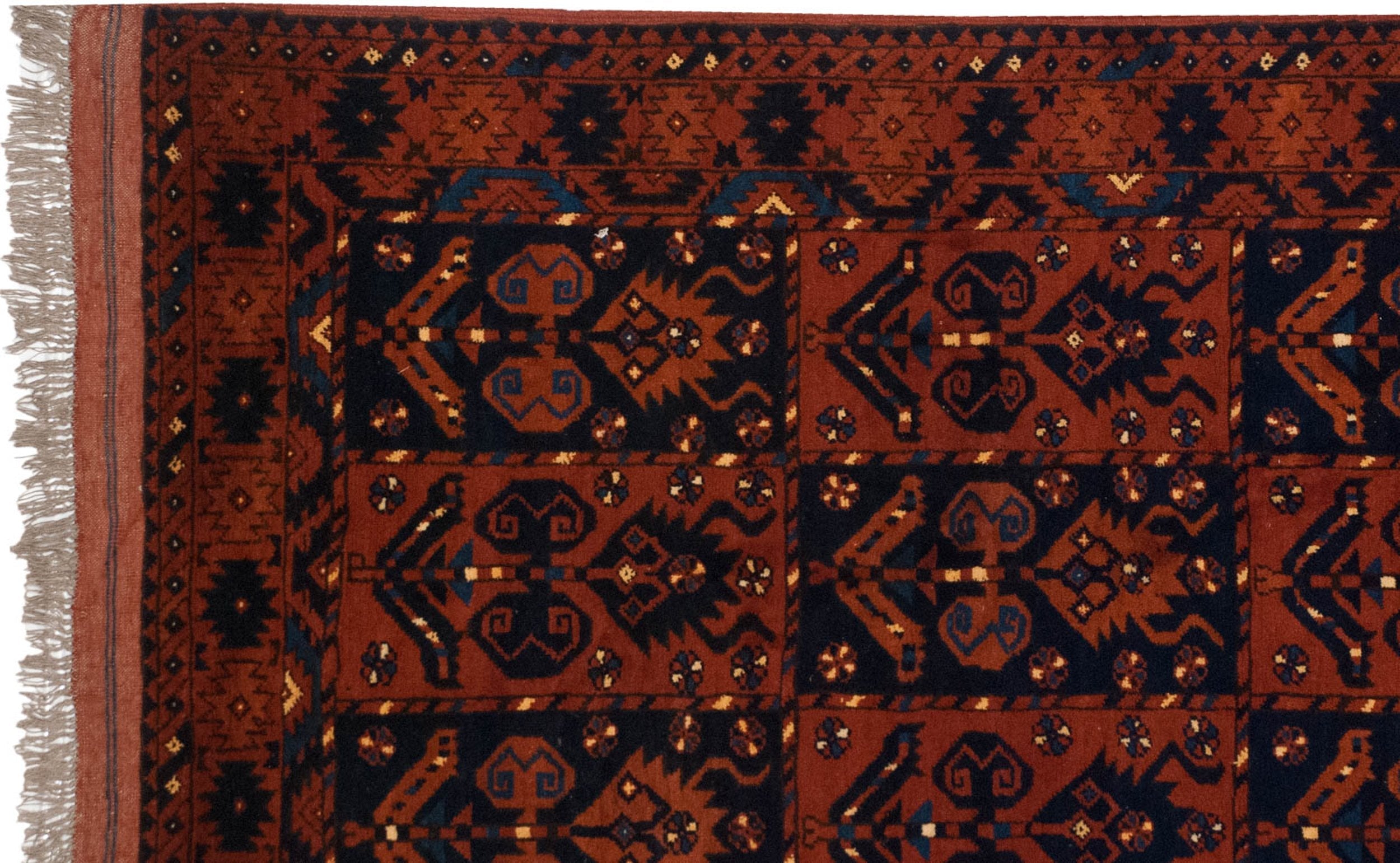 4x6 Vintage Taghan Rug by Old New House® - product image 4 for Resin Society