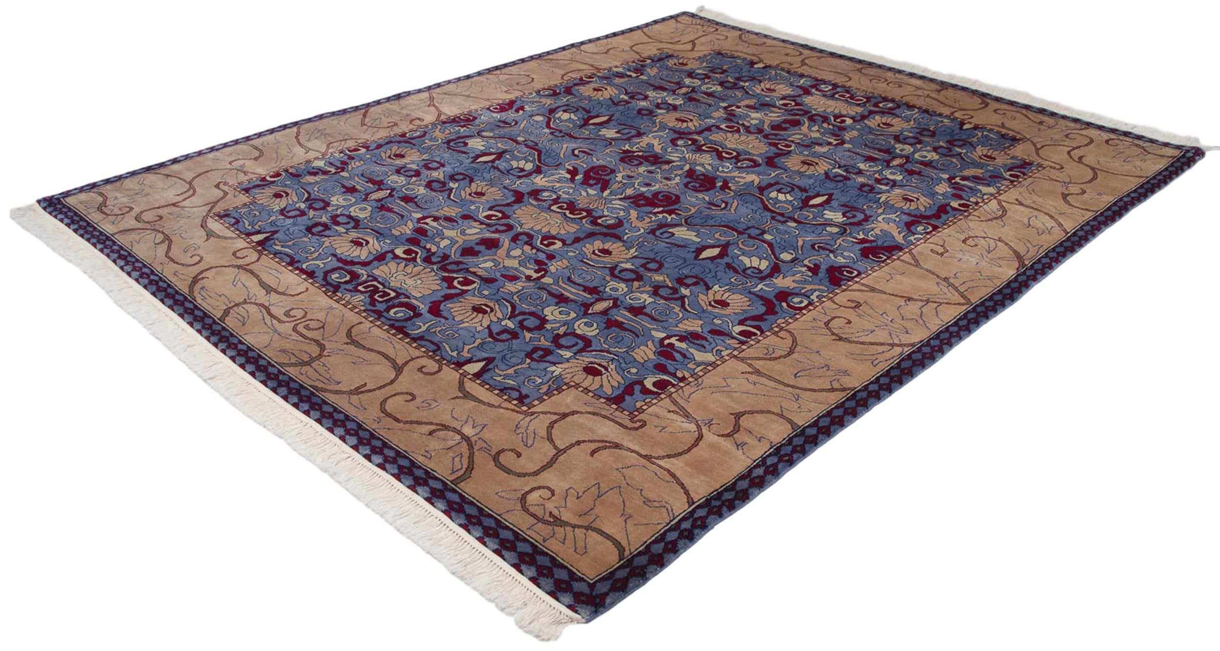 8x10 Vintage Indian Arts And Crafts Design Carpet by Old New House® - product image 9 for Resin Society
