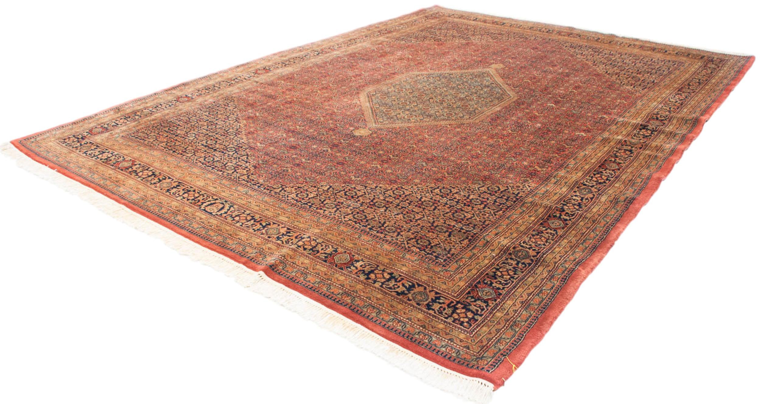 10x14 Vintage Tea Washed Indian Bijar Design Carpet by Old New House® - product image 7 for Resin Society
