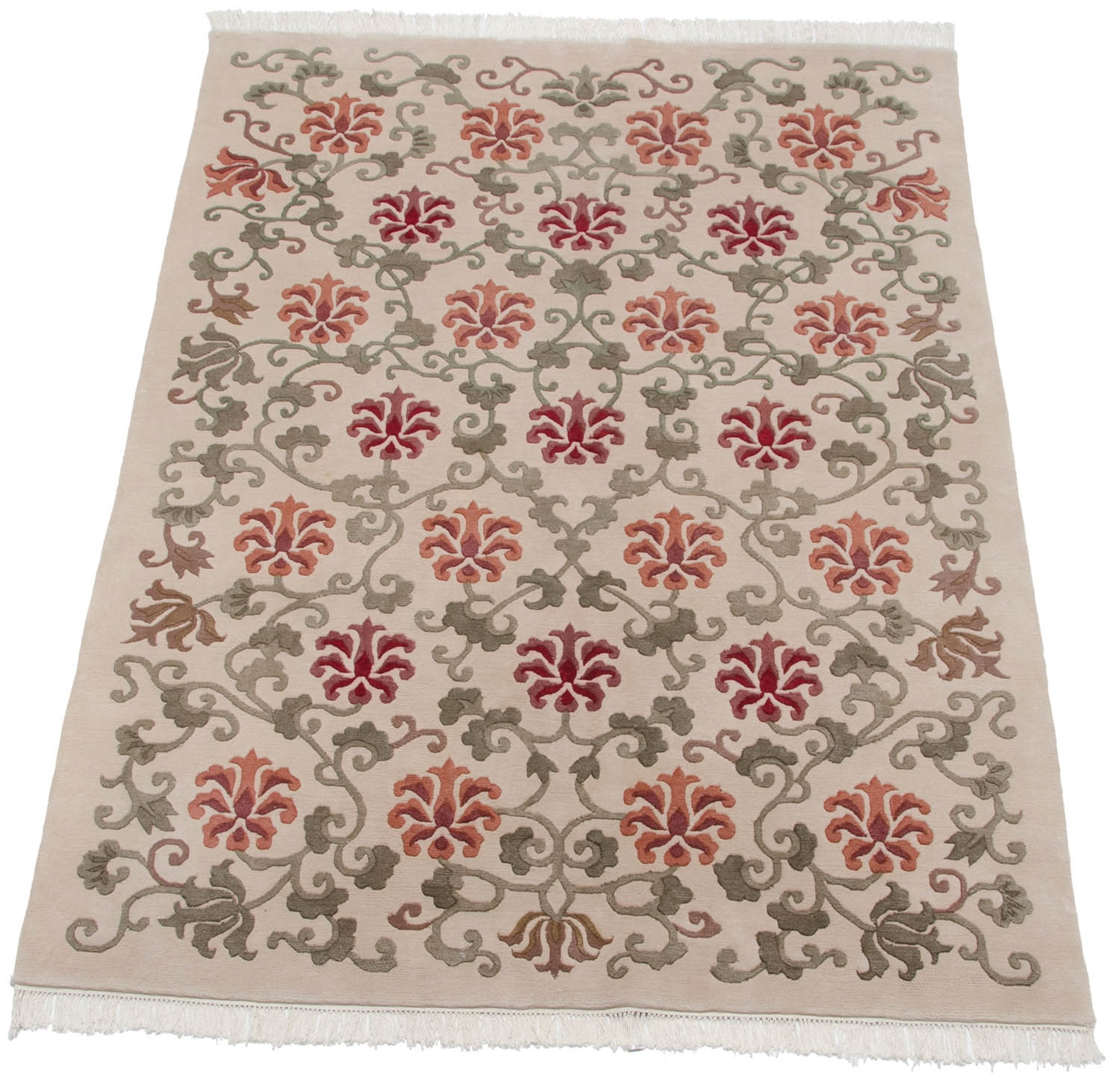6x9 Vintage Indian Arts And Crafts Design Carpet by Old New House® - product image 2 for Resin Society