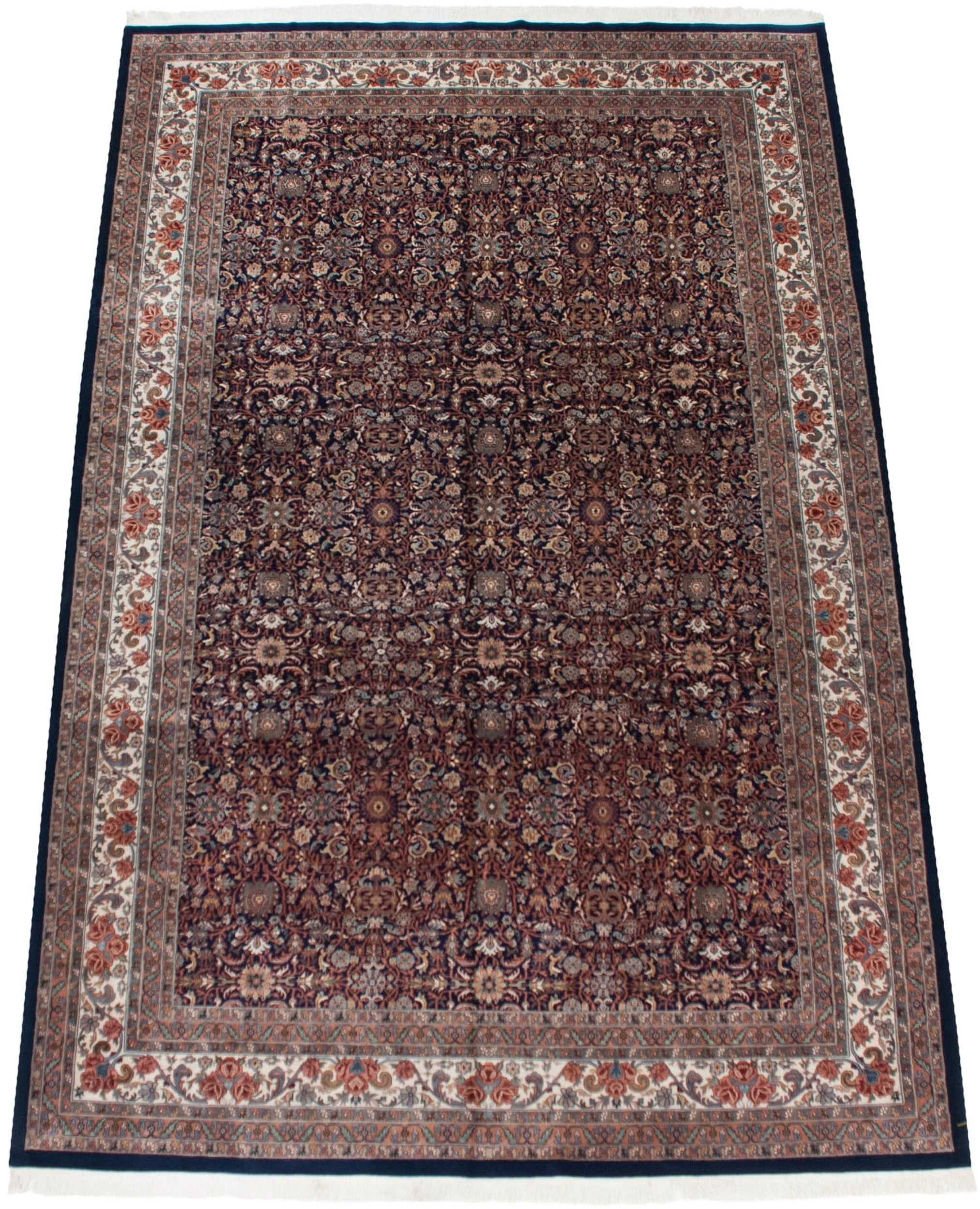 11.5x18 Vintage Indian Bijar Design Carpet by Old New House® - product image 2 for Resin Society