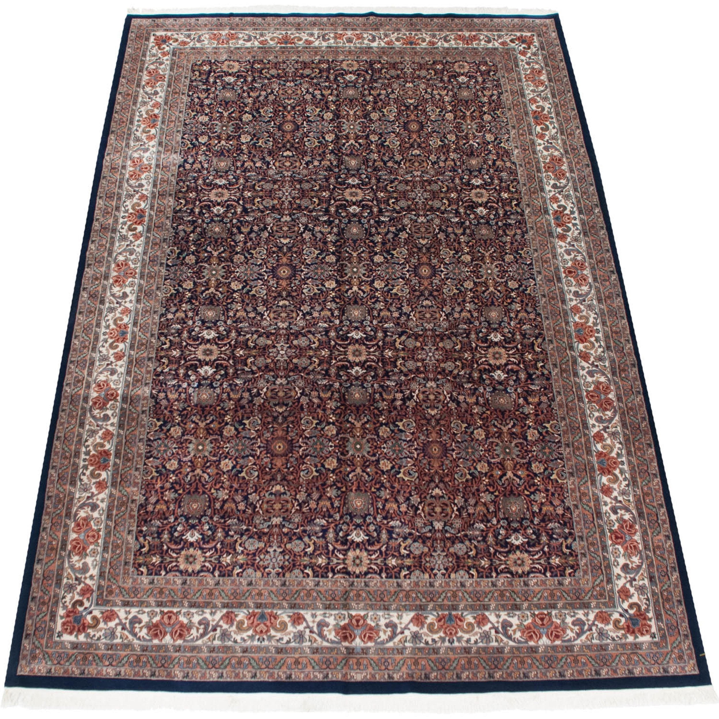11.5x18 Vintage Indian Bijar Design Carpet by Old New House® - product image 3 for Resin Society