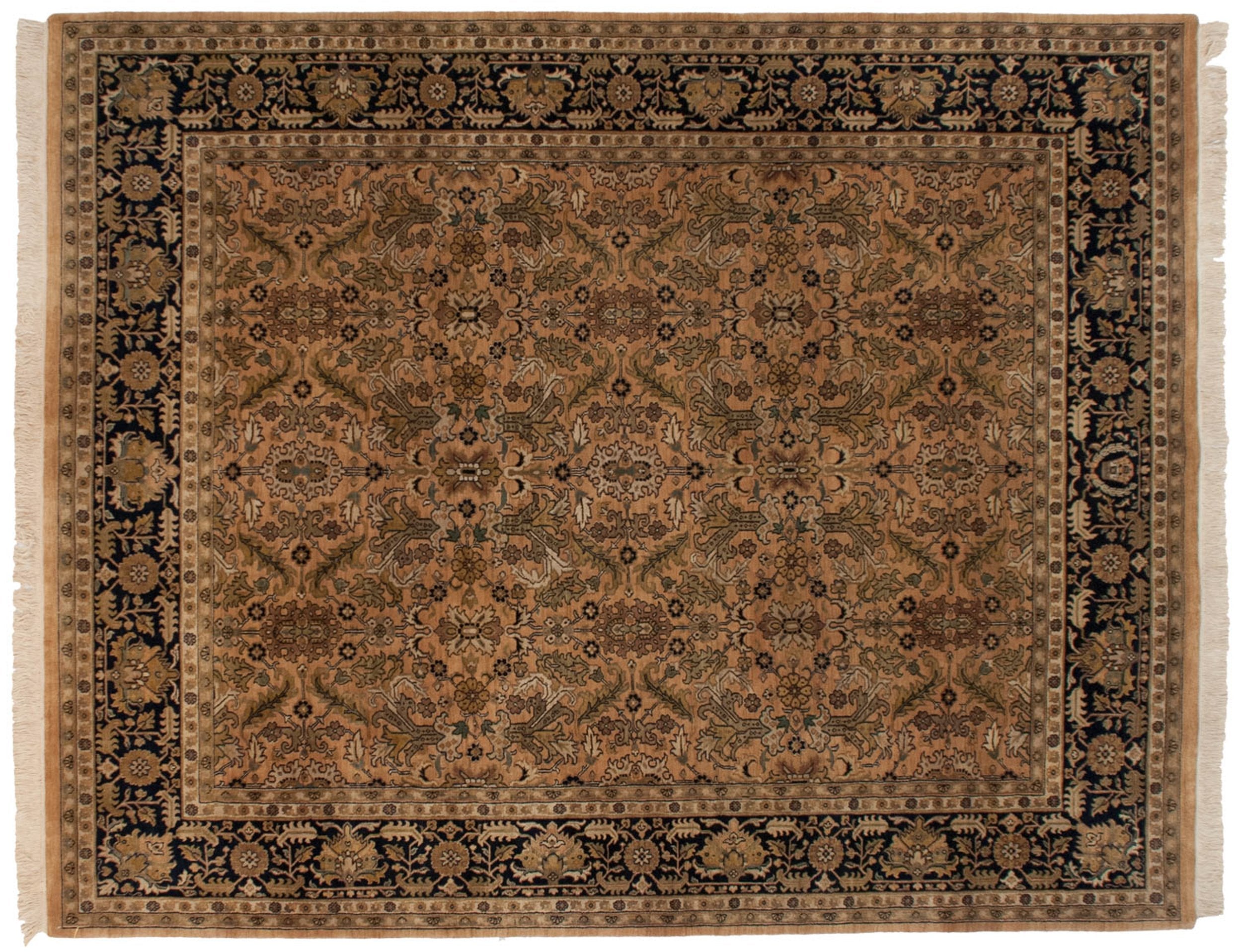 8x10 Vintage Indian Heriz Design Carpet by Old New House® - main product image for Resin Society