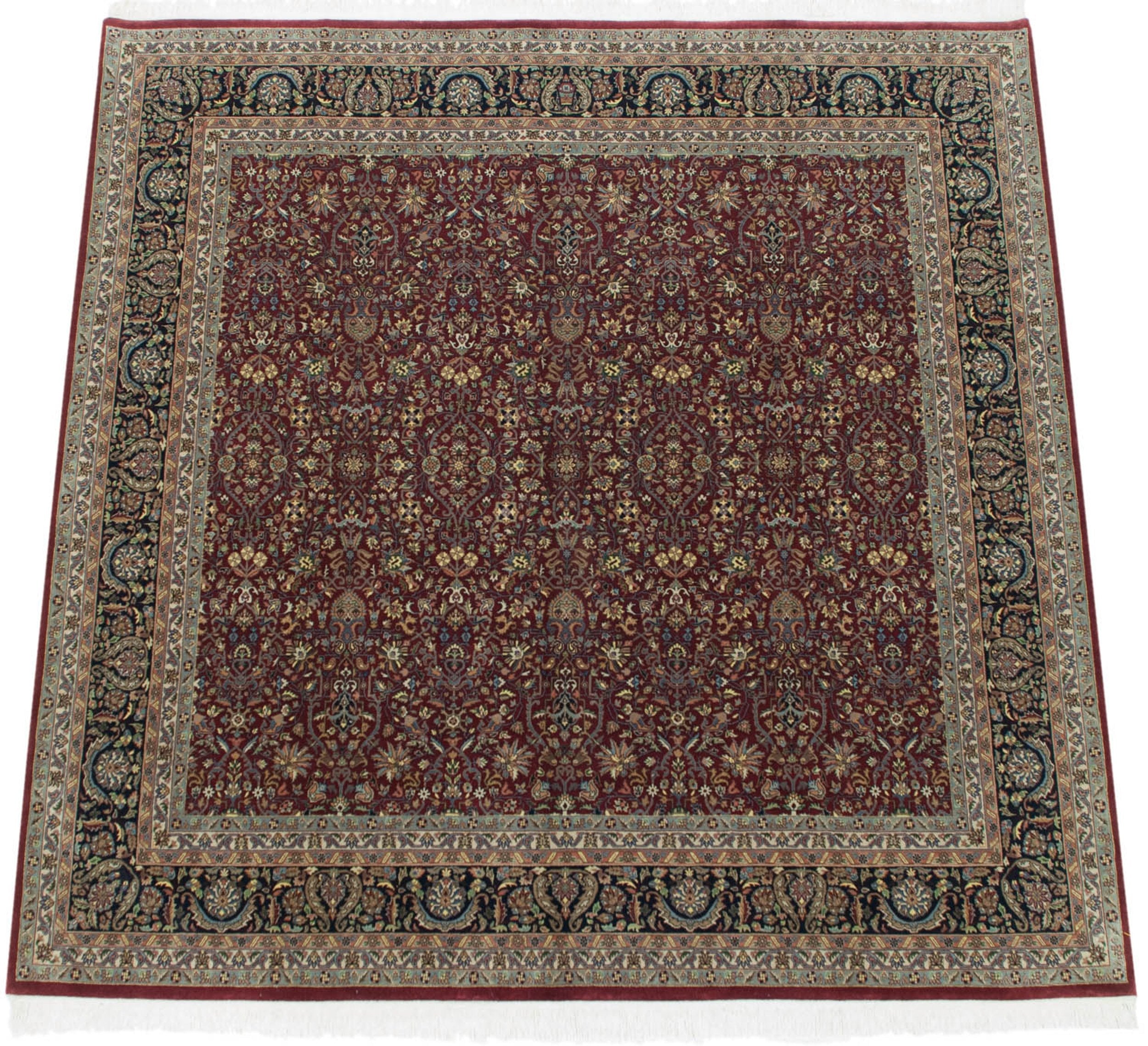 10x10 New Indian Tabriz Design Square Carpet by Old New House® - product image 2 for Resin Society