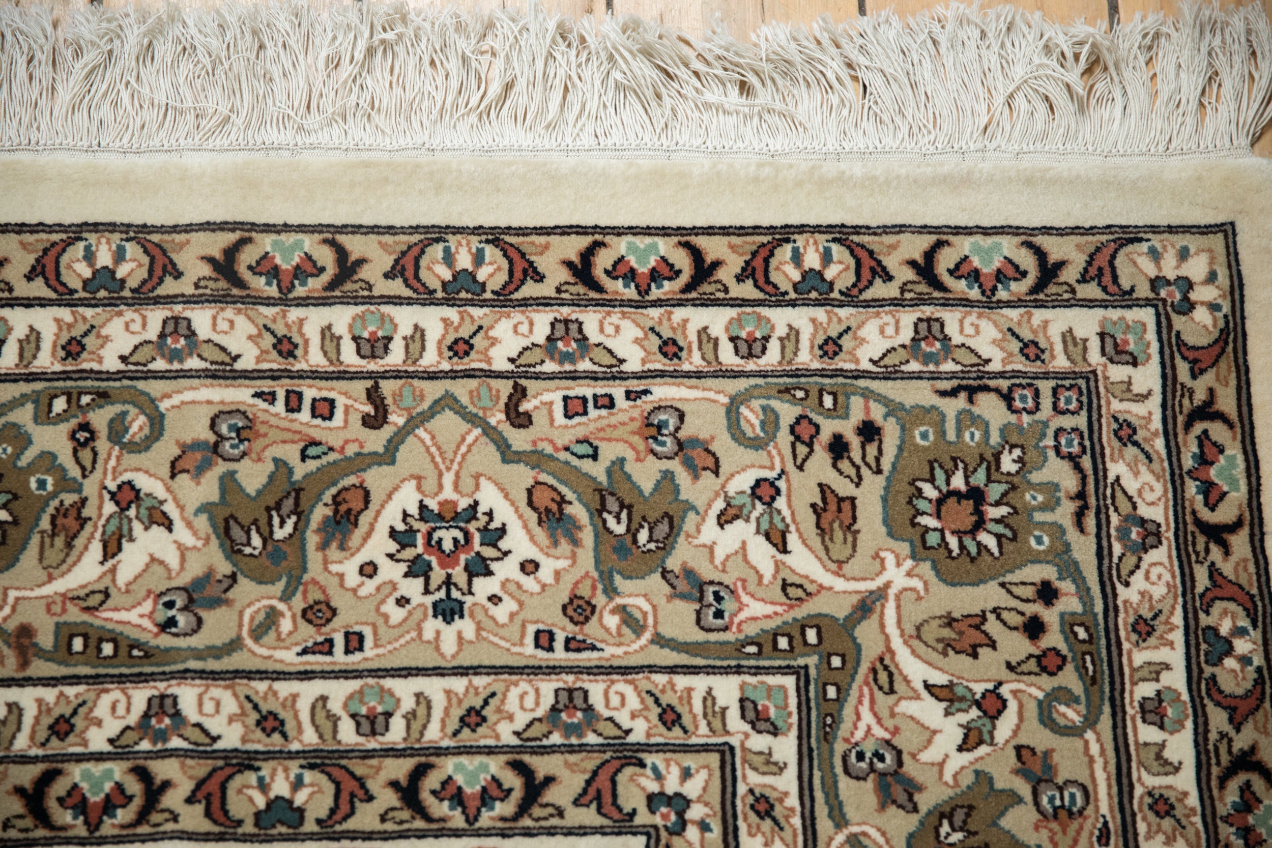 8x8 New Indian Isfahan Design Square Carpet by Old New House® - product image 3 for Resin Society