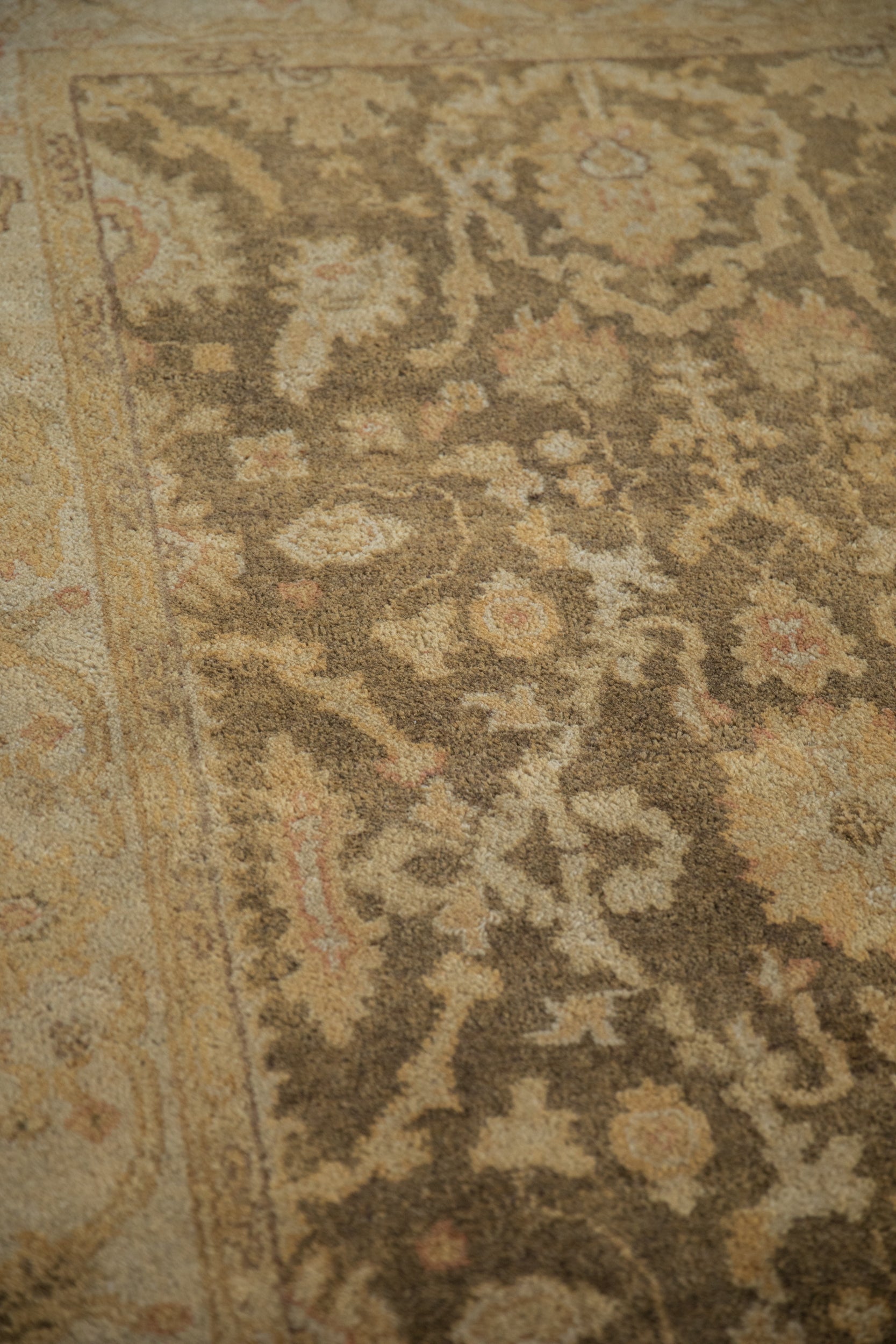 4x6 New Gold Wash Indian Oushak Design Rug by Old New House® - product image 9 for Resin Society