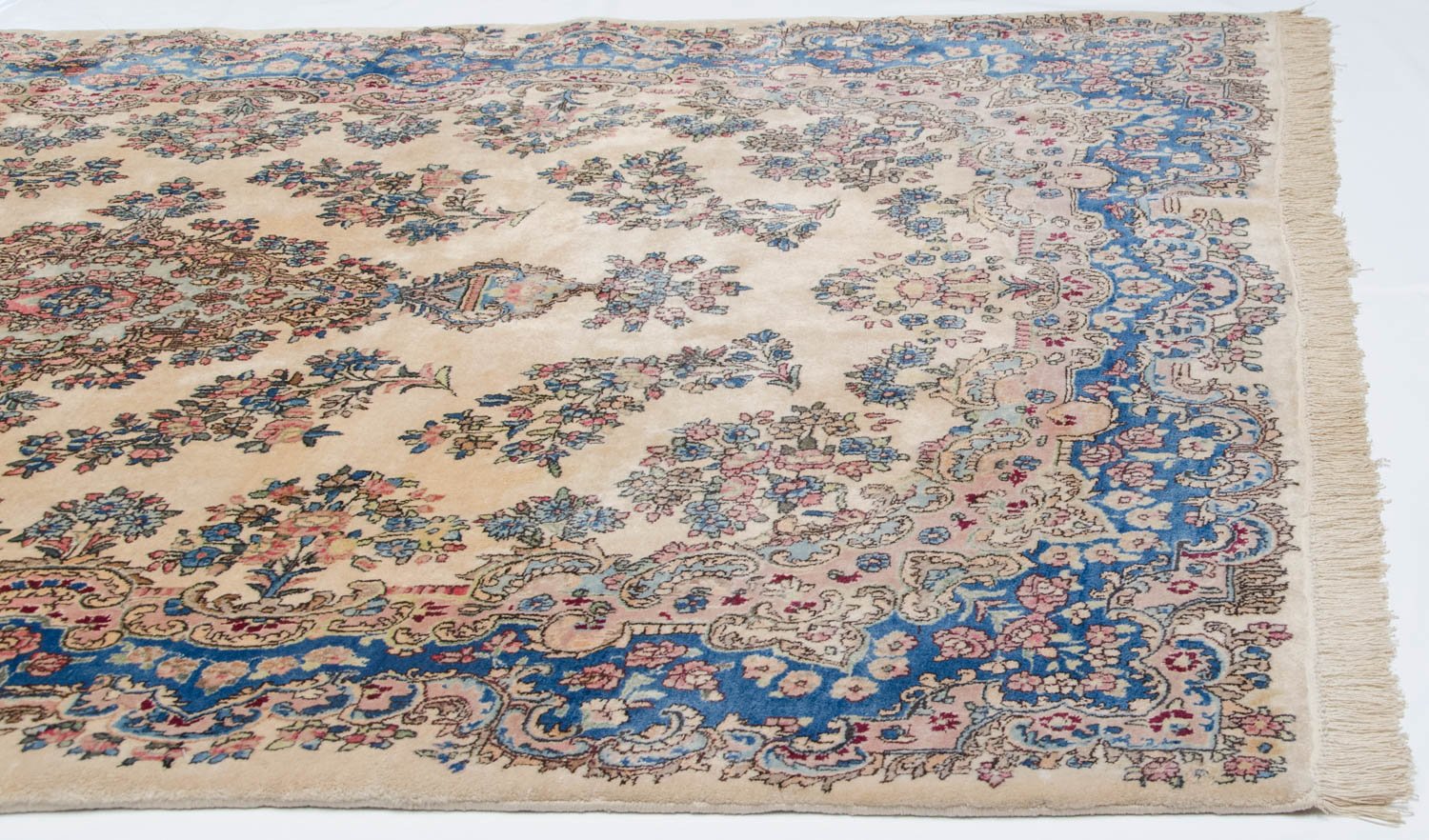 6x9 Vintage Fine Kerman Carpet by Old New House® - product image 12 for Resin Society