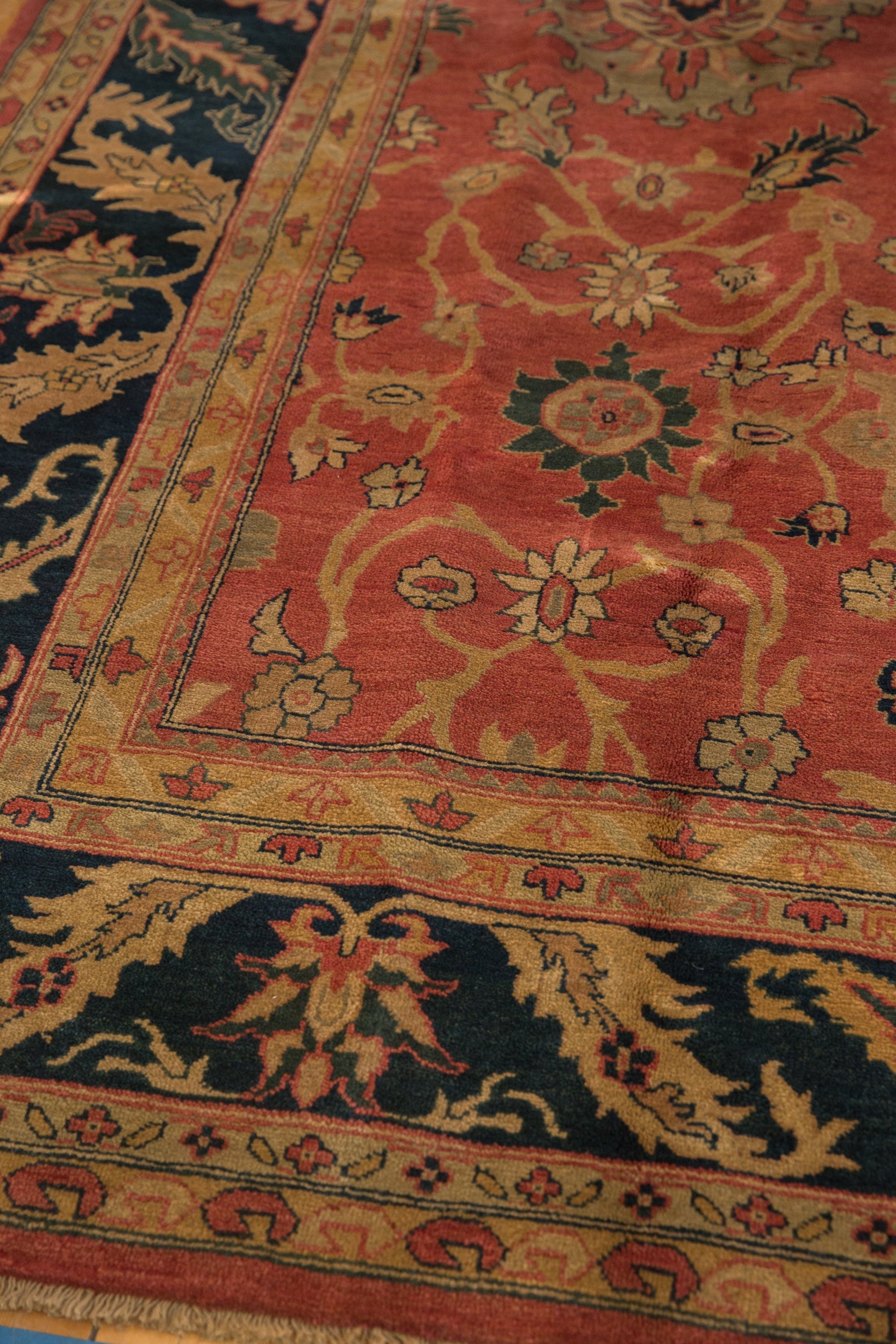 9x11.5 Vintage Agra Carpet by Old New House® - product image 8 for Resin Society