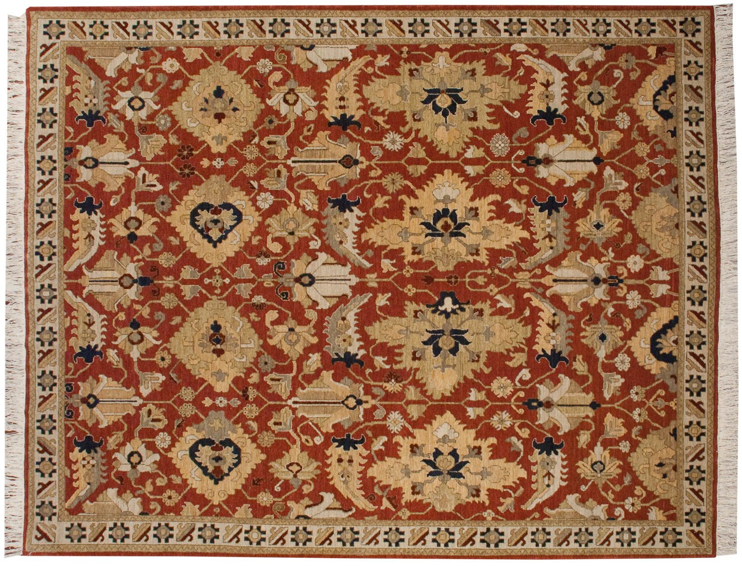 8x10 Vintage Armenian Sultanabad Design Carpet by Old New House® - main product image for Resin Society