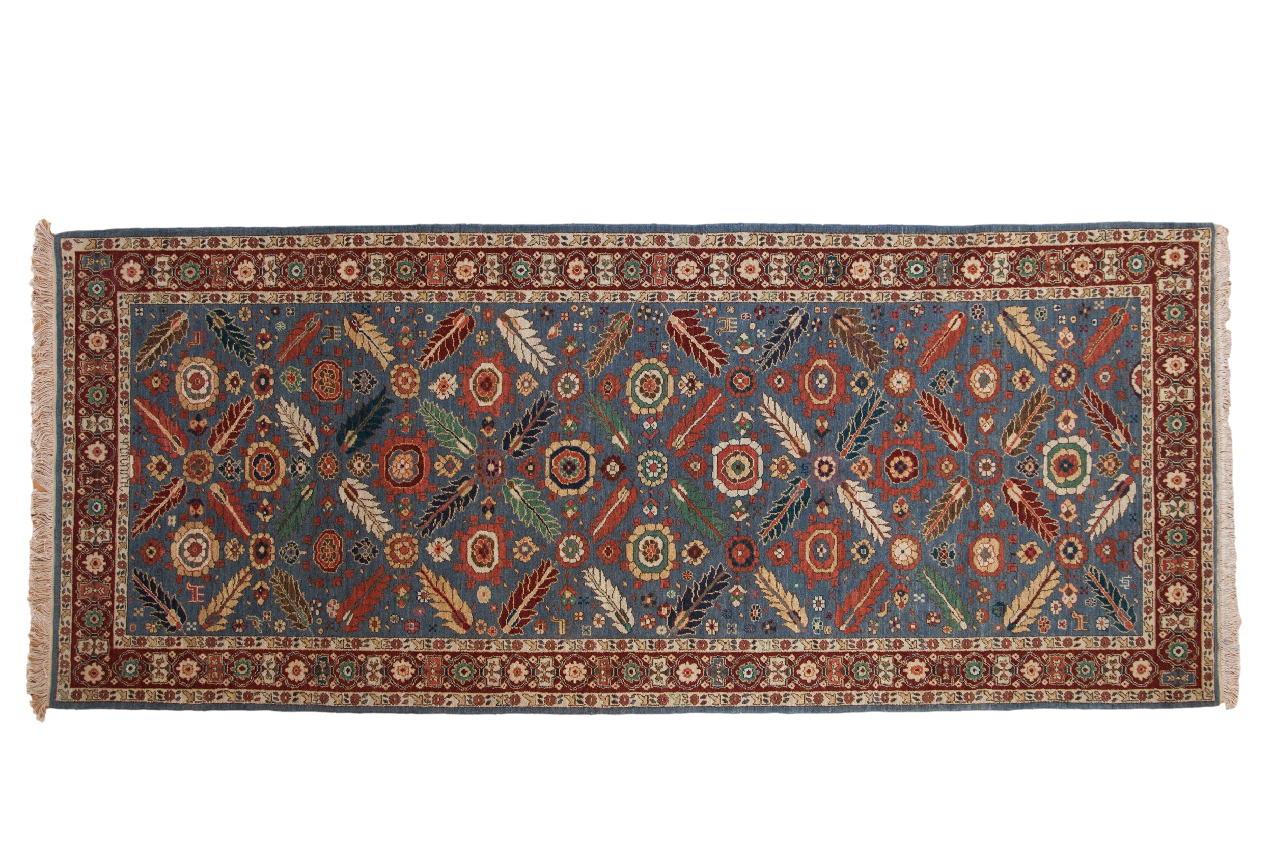 5x12 Vintage Armenian Veramin Design Rug Runner by Old New House® - main product image for Resin Society