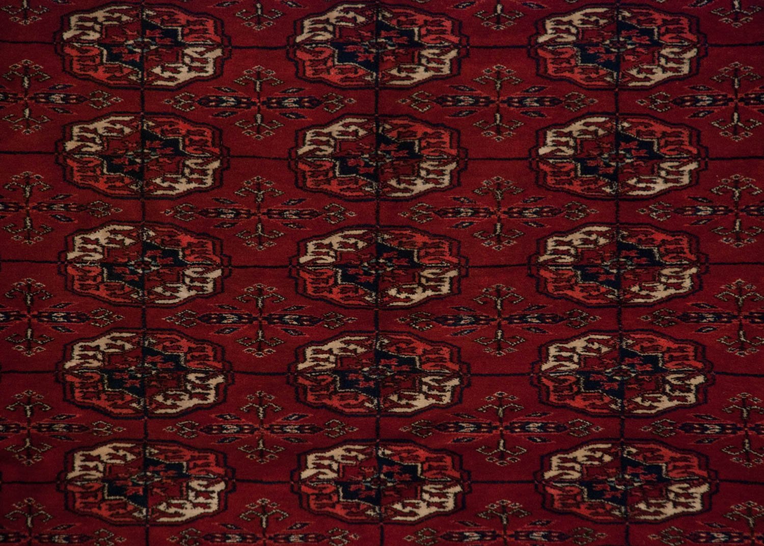 13x17.5 Vintage Fine Bokhara Carpet by Old New House® - product image 12 for Resin Society
