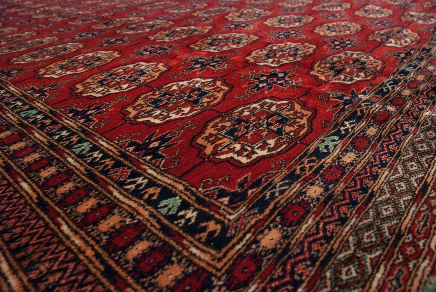 11x14 Vintage Fine Bokhara Carpet by Old New House® - product image 14 for Resin Society