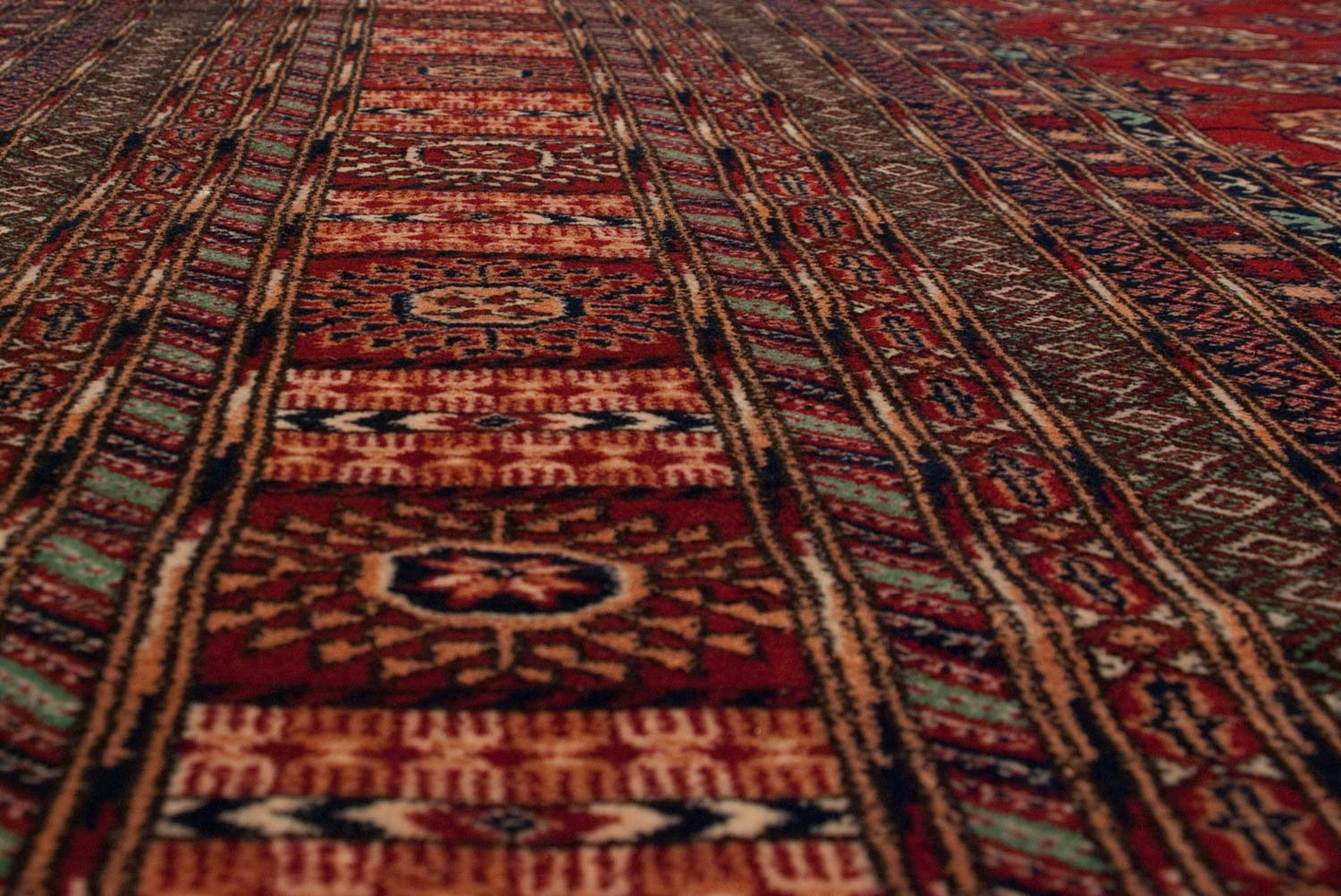 11x14 Vintage Fine Bokhara Carpet by Old New House® - product image 15 for Resin Society
