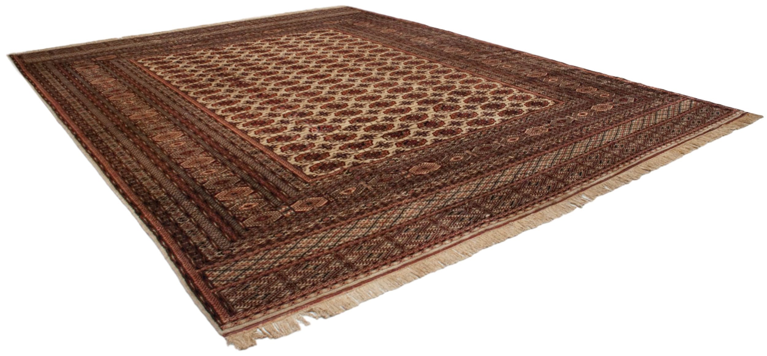 12x15.5 Vintage Fine Bokhara Carpet by Old New House® - product image 6 for Resin Society