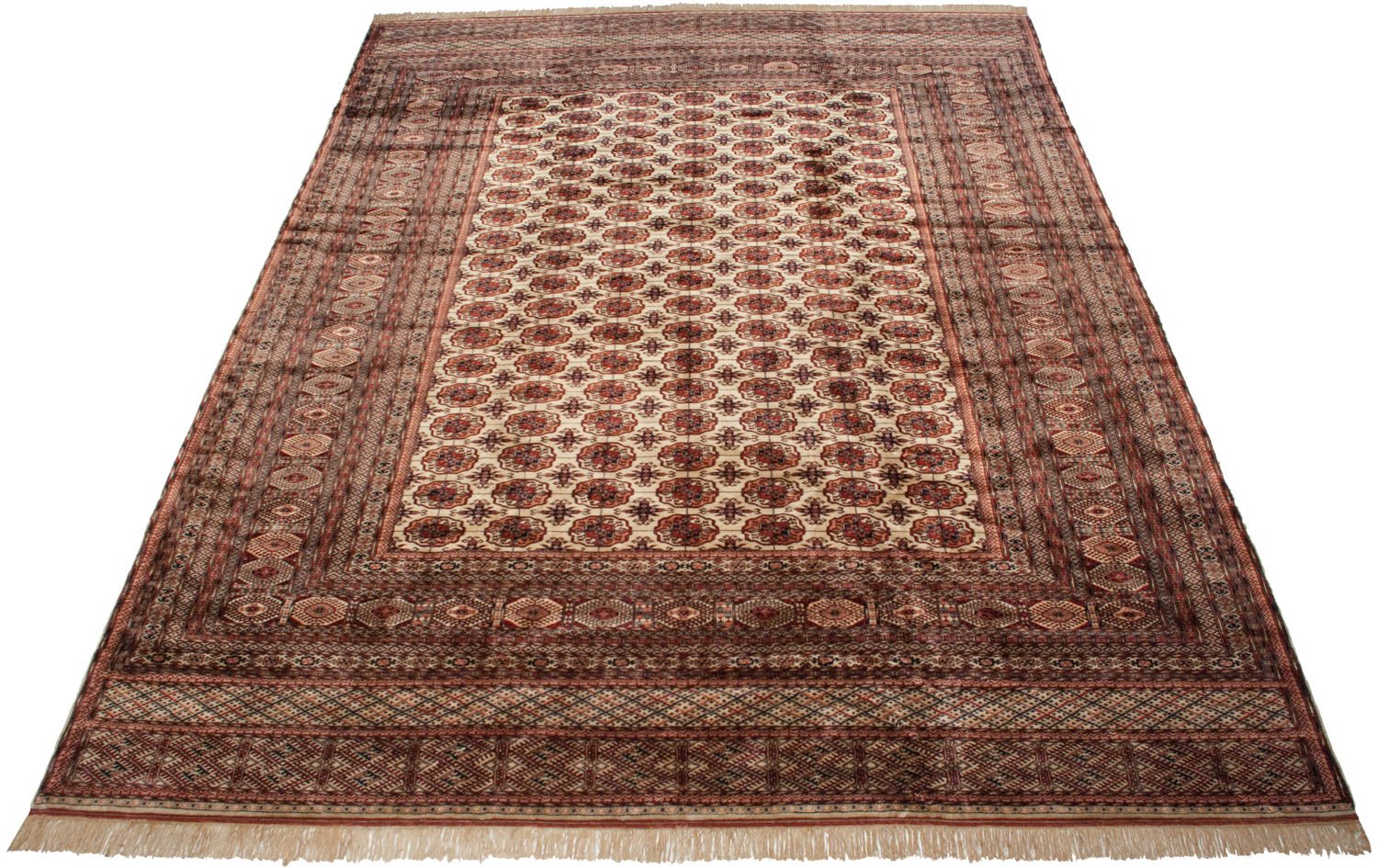 12x15.5 Vintage Fine Bokhara Carpet by Old New House® - product image 9 for Resin Society