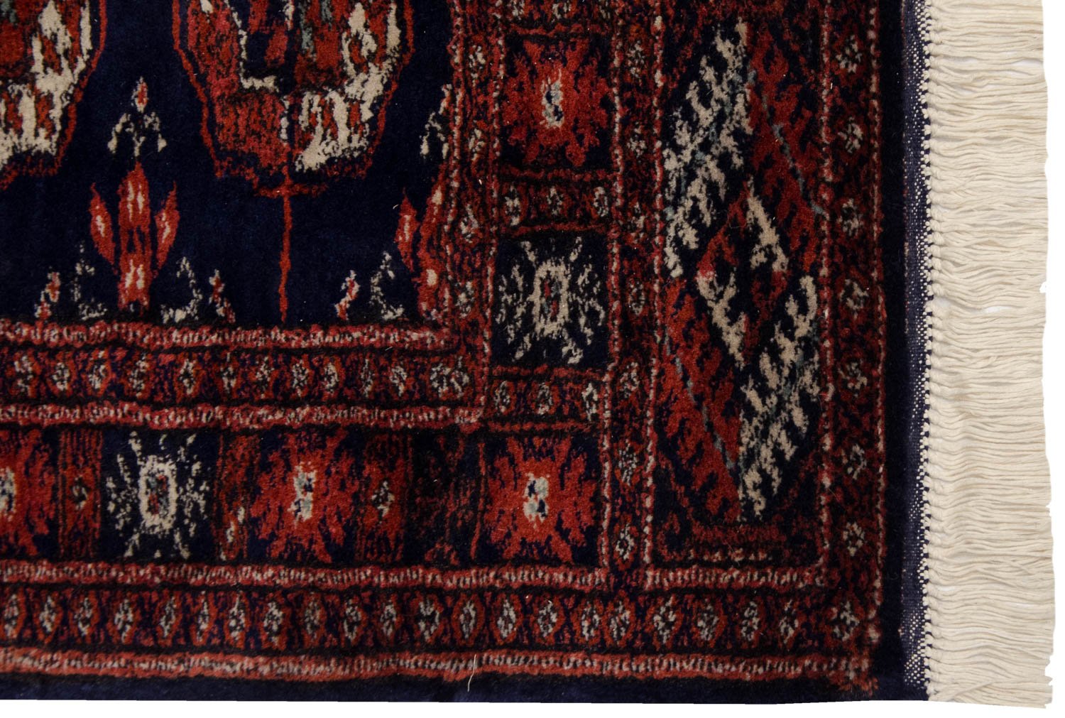 2x3 Vintage Fine Bokhara Rug Mat