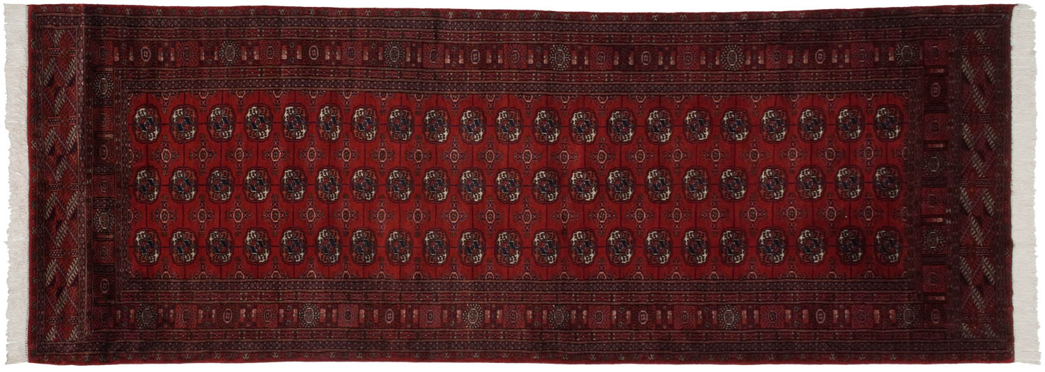 4.5x11 Vintage Fine Bokhara Rug Runner by Old New House® - main product image for Resin Society