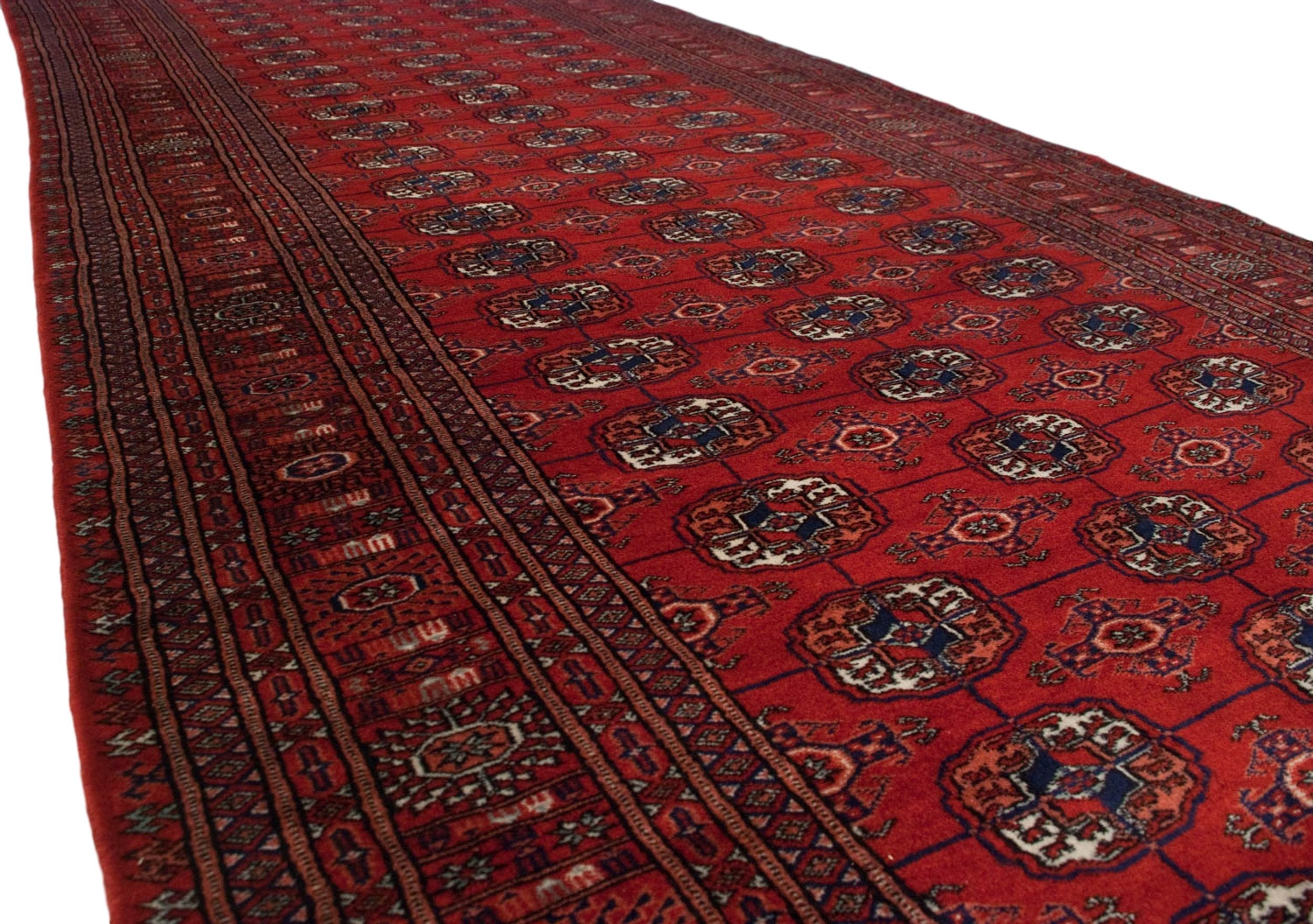 4.5x11 Vintage Fine Bokhara Rug Runner by Old New House® - product image 3 for Resin Society