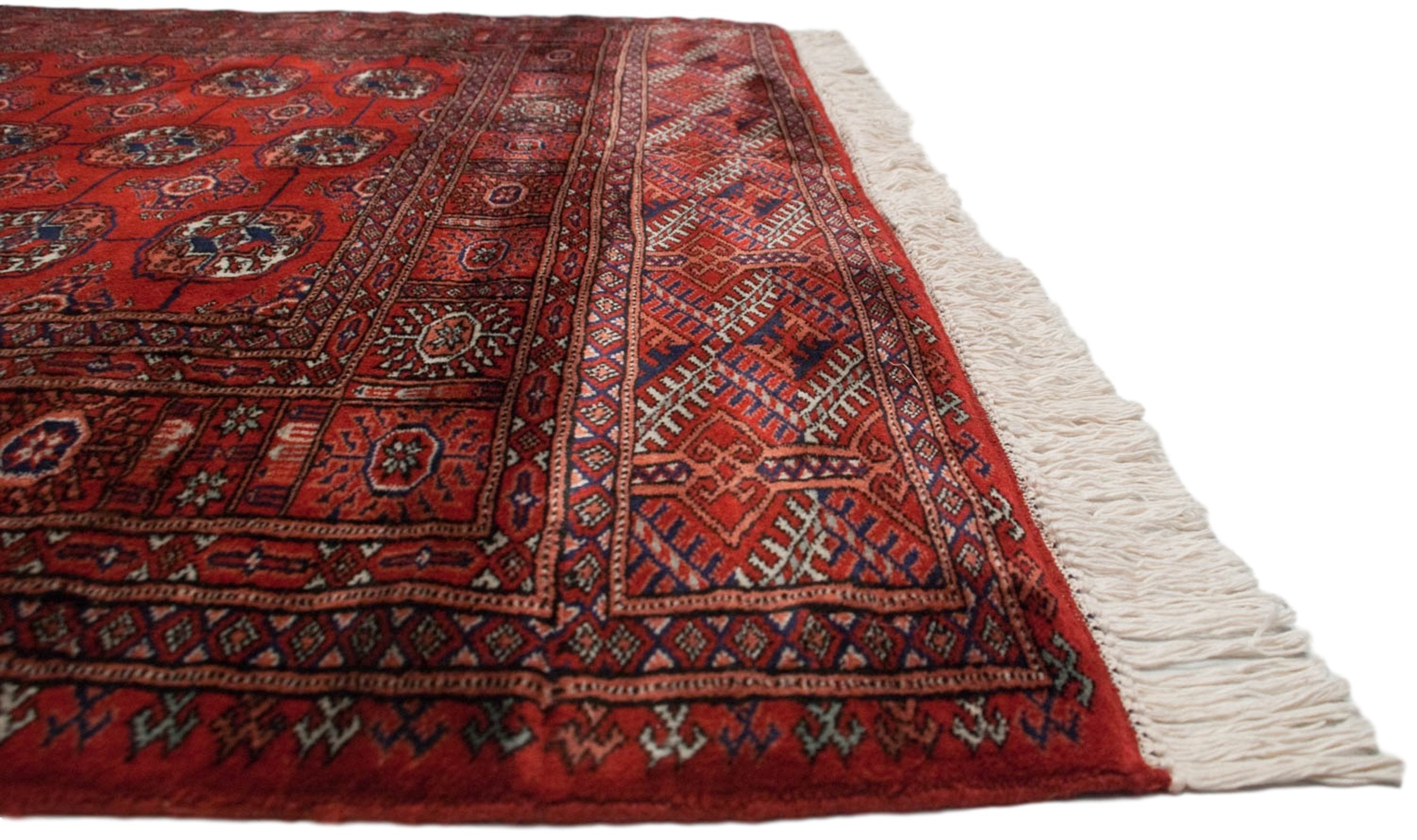 4.5x11 Vintage Fine Bokhara Rug Runner by Old New House® - product image 4 for Resin Society