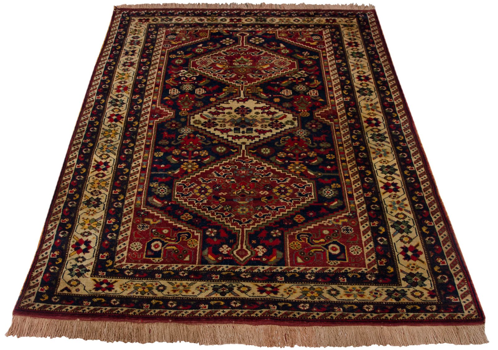 4.5x6.5 Vintage Indian Shiraz Design Rug by Old New House® - product image 2 for Resin Society