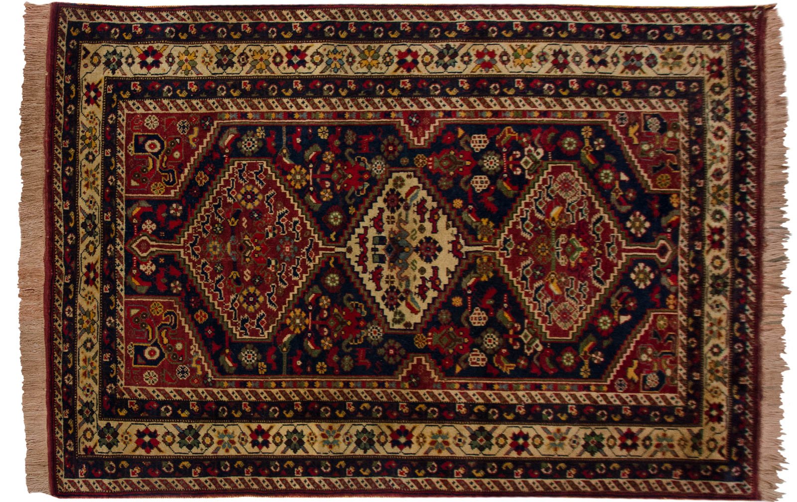 4.5x6.5 Vintage Indian Shiraz Design Rug by Old New House® - product image 3 for Resin Society