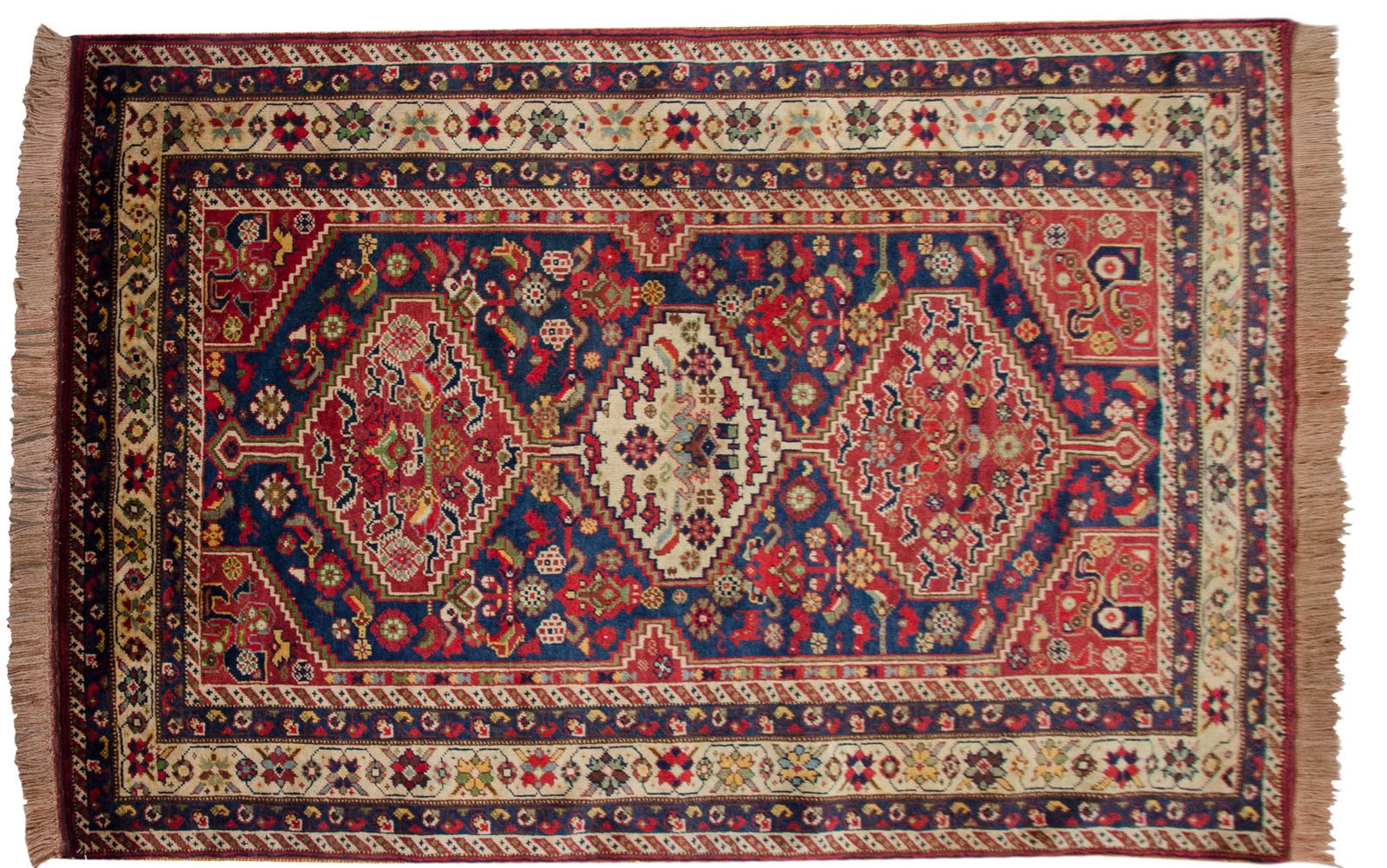 4.5x6.5 Vintage Indian Shiraz Design Rug by Old New House® - product image 5 for Resin Society