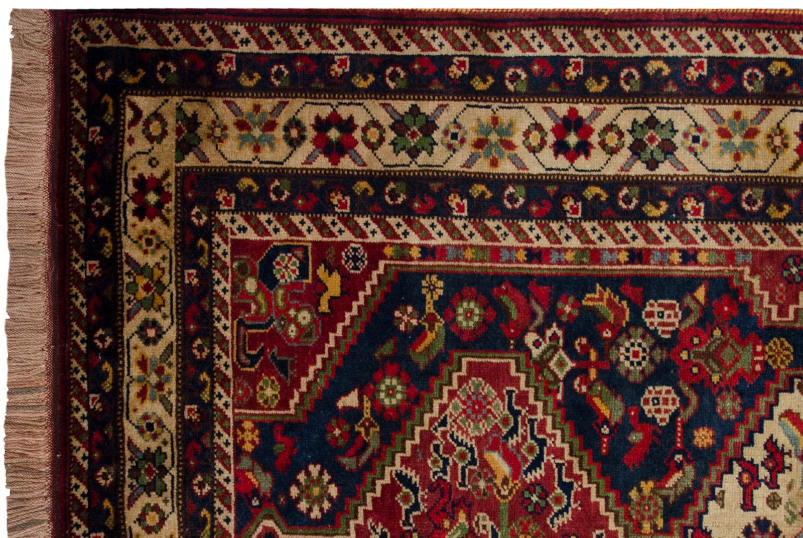 4.5x6.5 Vintage Indian Shiraz Design Rug by Old New House® - product image 7 for Resin Society