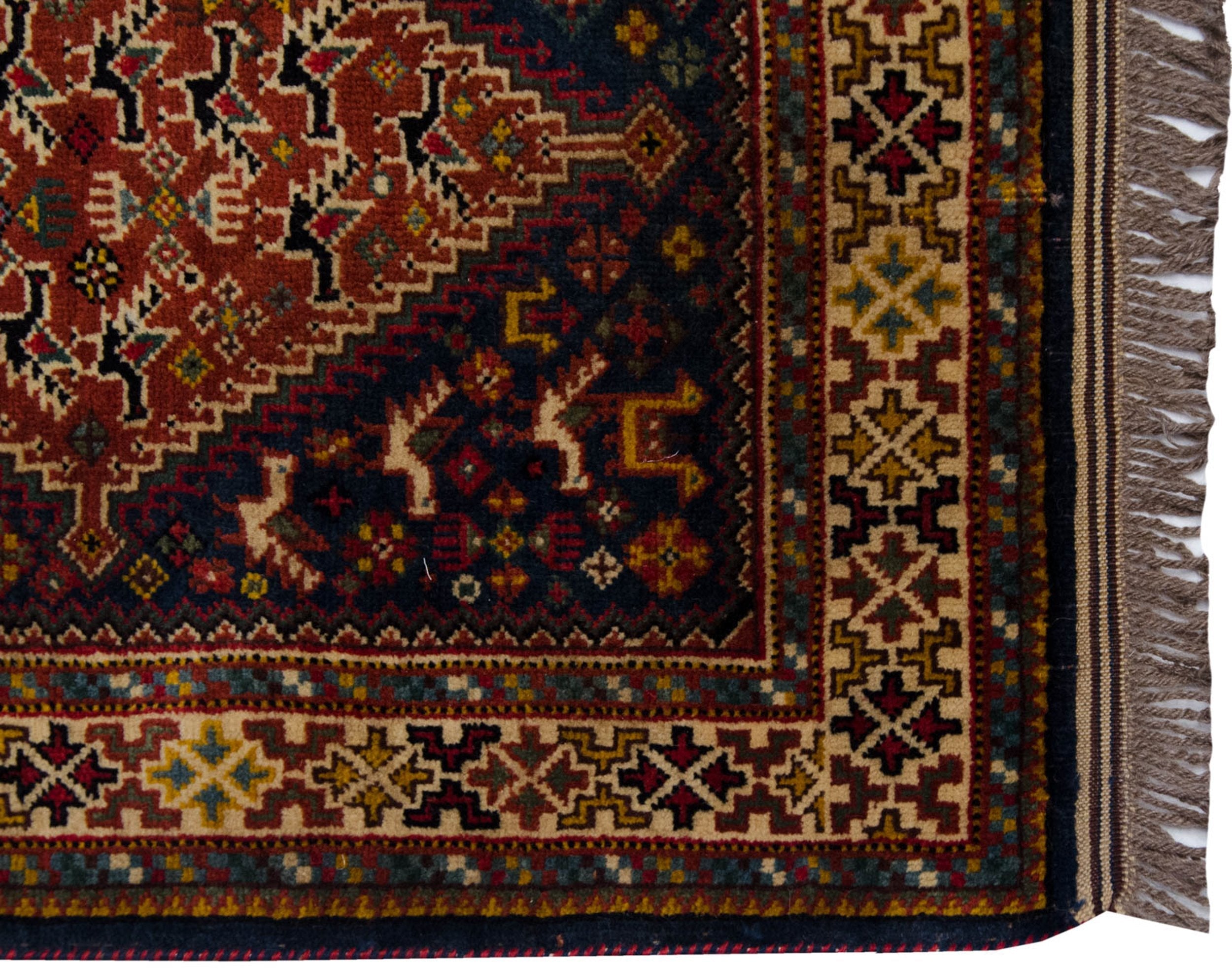 4x6 Vintage Indian Shiraz Design Rug by Old New House® - product image 5 for Resin Society