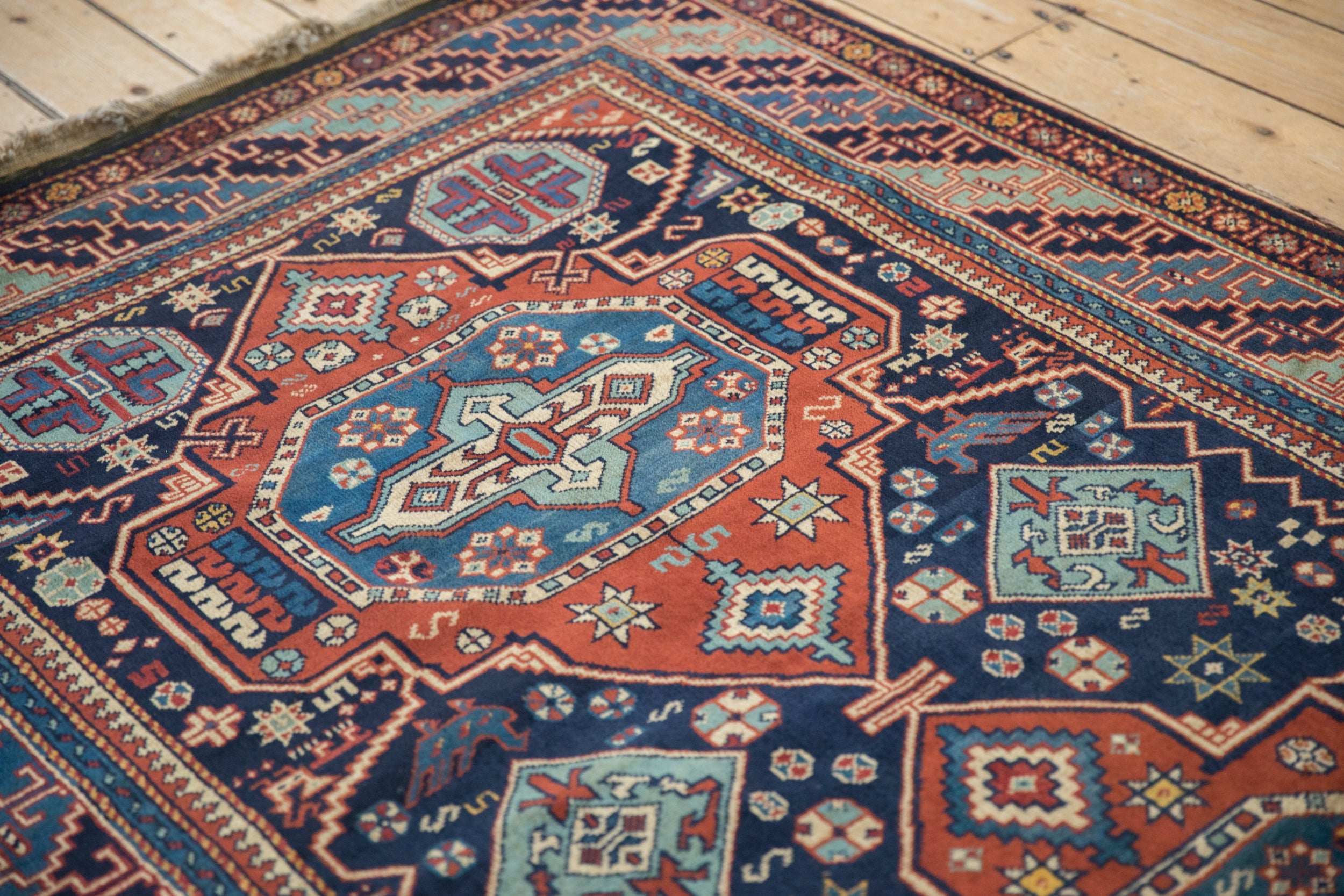 4.5x7 Vintage Indian Caucasian Design Rug by Old New House® - product image 6 for Resin Society