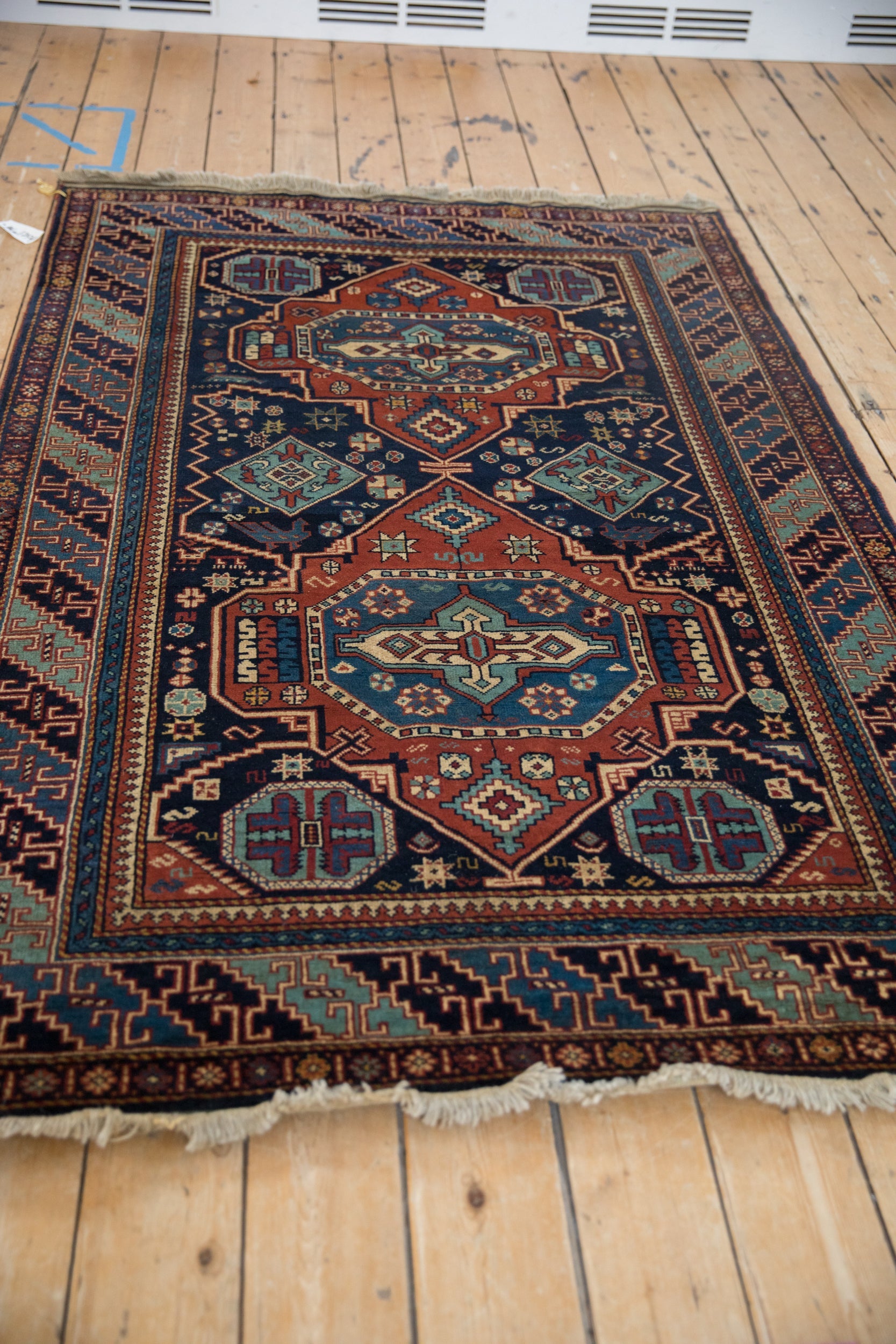 4.5x7 Vintage Indian Caucasian Design Rug by Old New House® - product image 7 for Resin Society