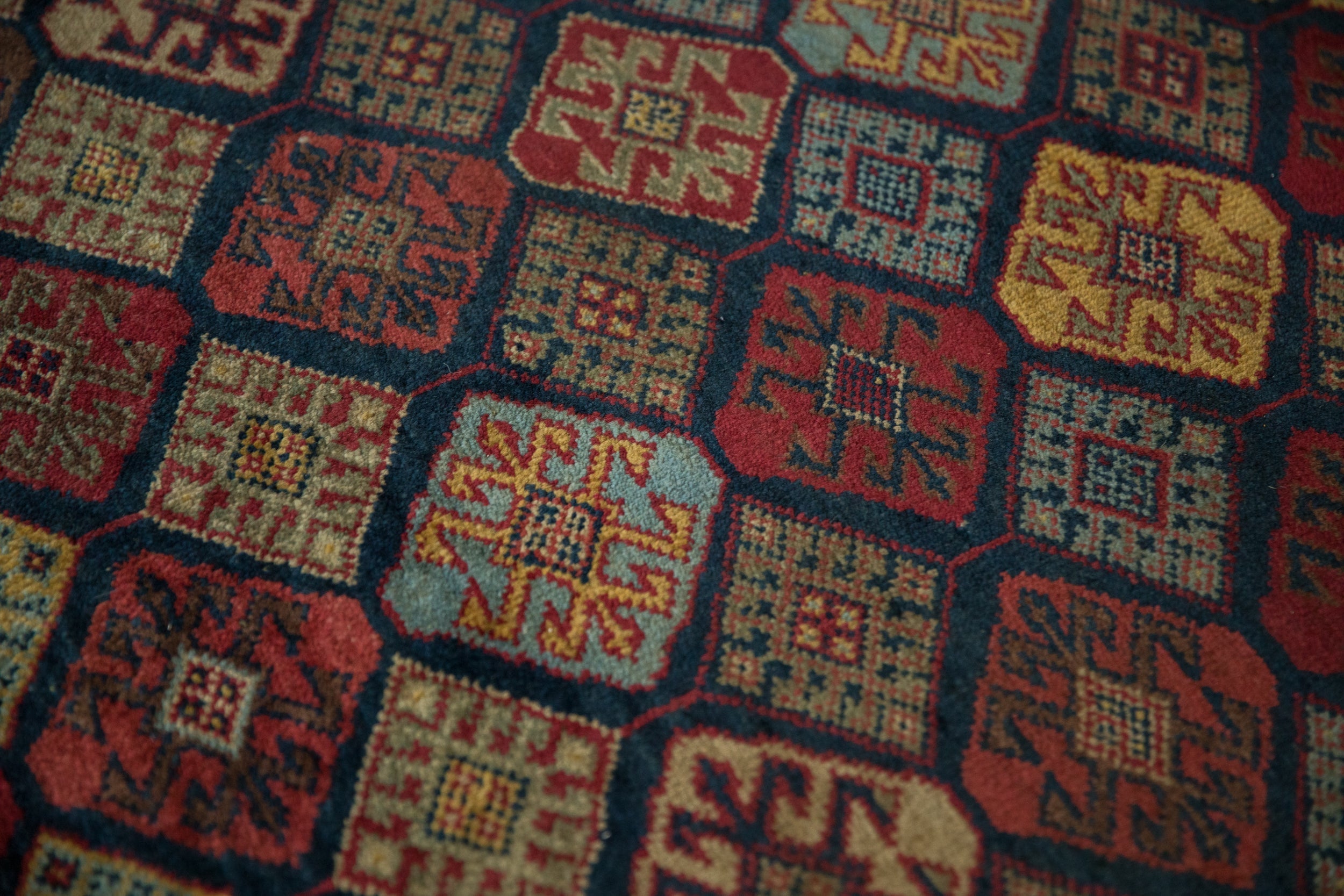 4.5x6 Vintage Indian Jaff Kurd Design Rug by Old New House® - product image 7 for Resin Society
