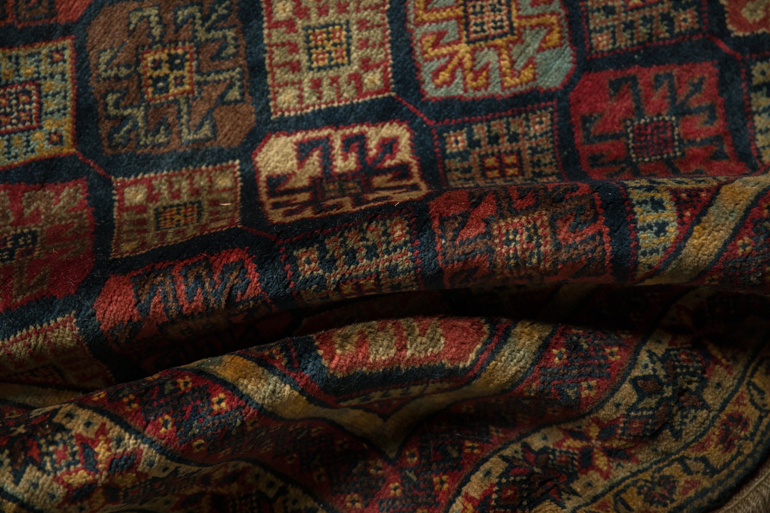 4.5x6 Vintage Indian Jaff Kurd Design Rug by Old New House® - product image 14 for Resin Society