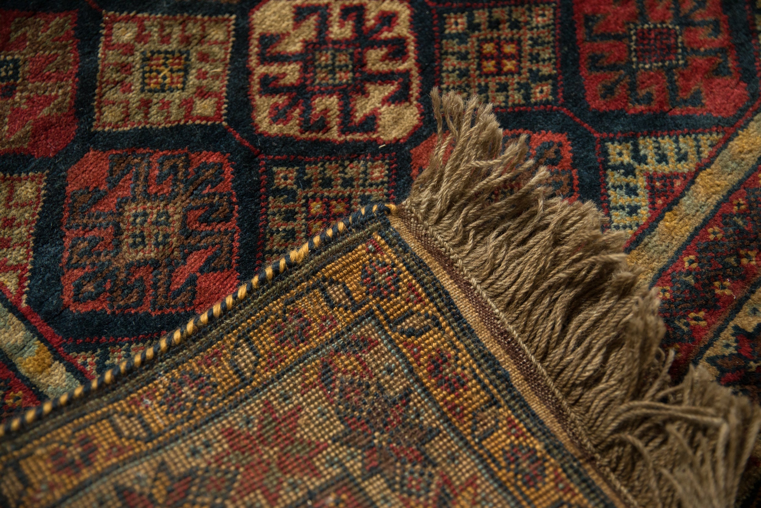 4.5x6 Vintage Indian Jaff Kurd Design Rug by Old New House® - product image 13 for Resin Society