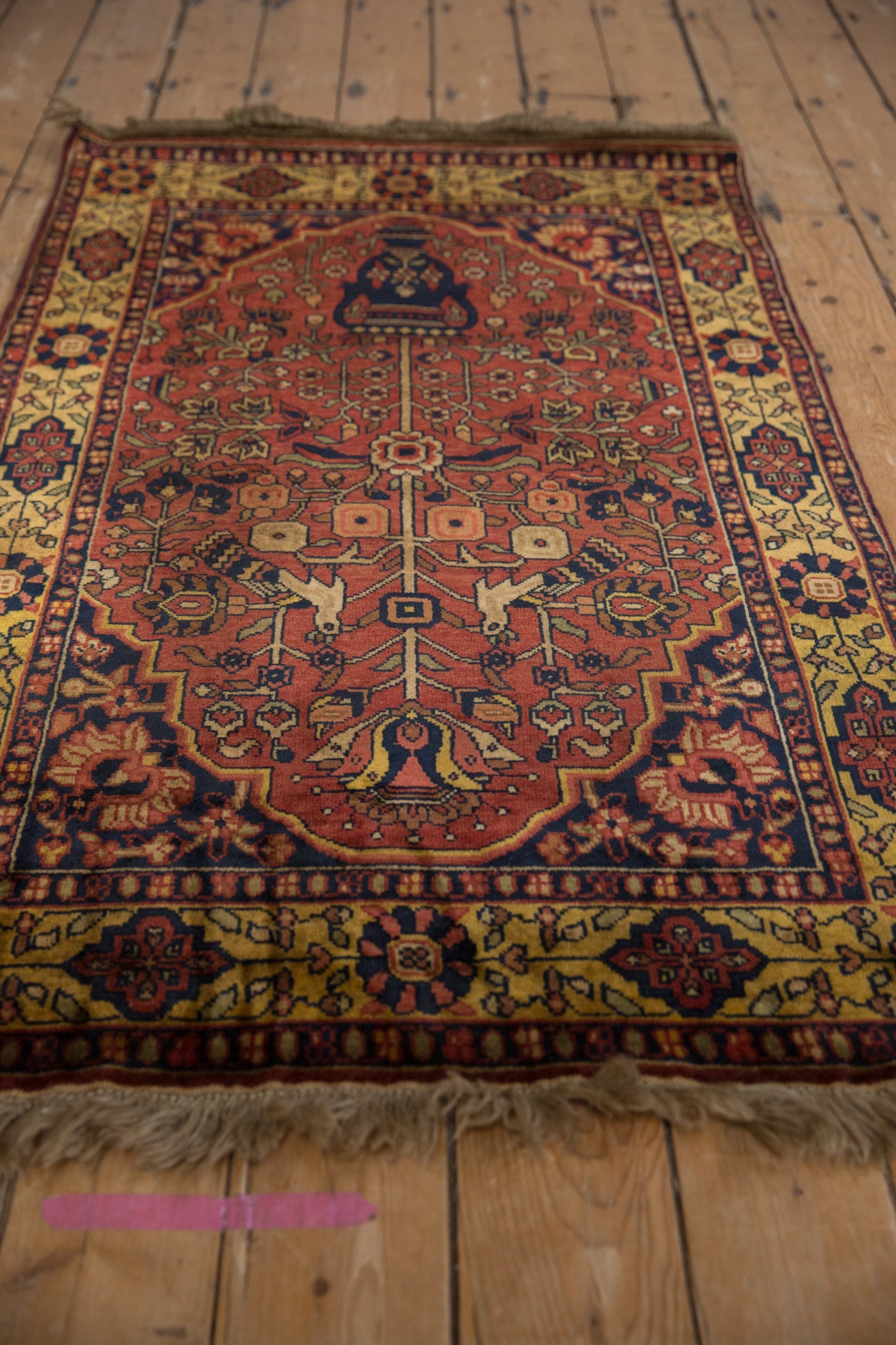 3x5.5 Vintage Indian Bakhtiari Design Rug by Old New House® - product image 3 for Resin Society