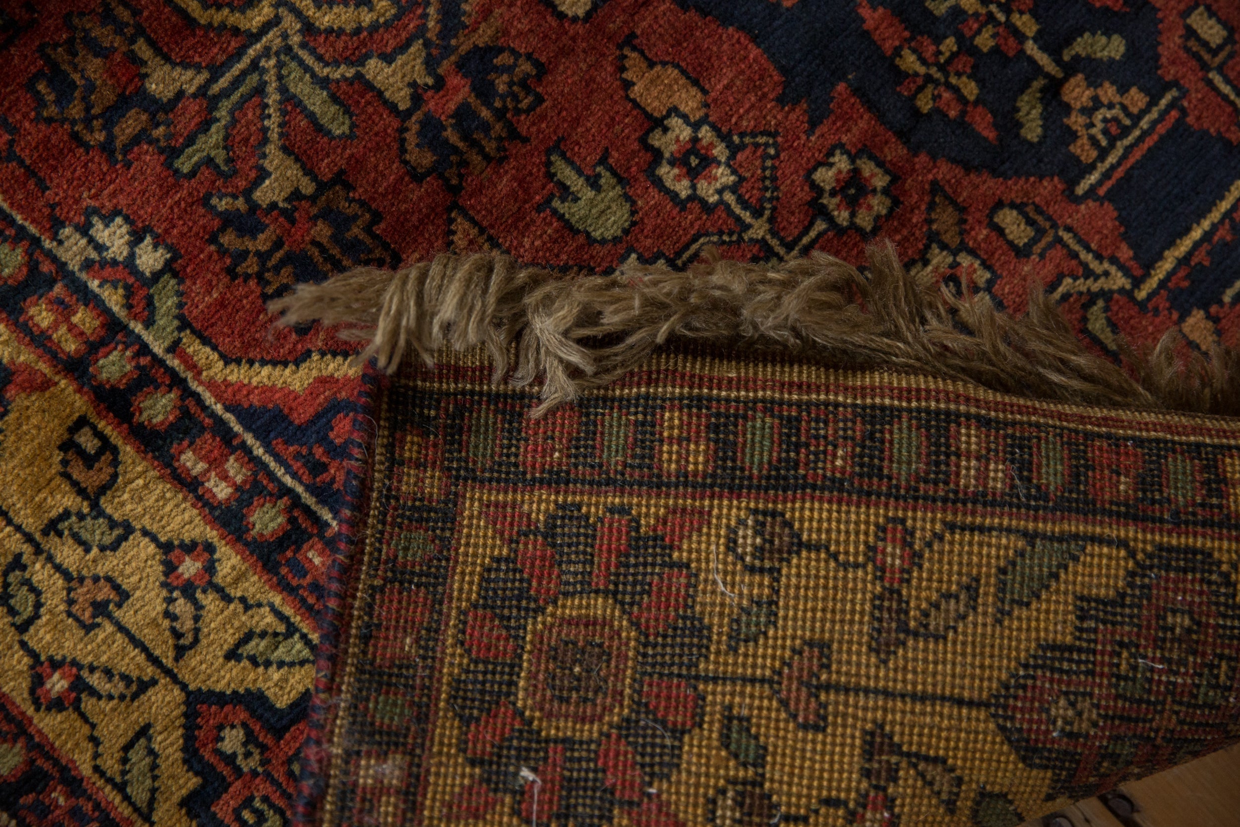 3x5.5 Vintage Indian Bakhtiari Design Rug by Old New House® - product image 10 for Resin Society