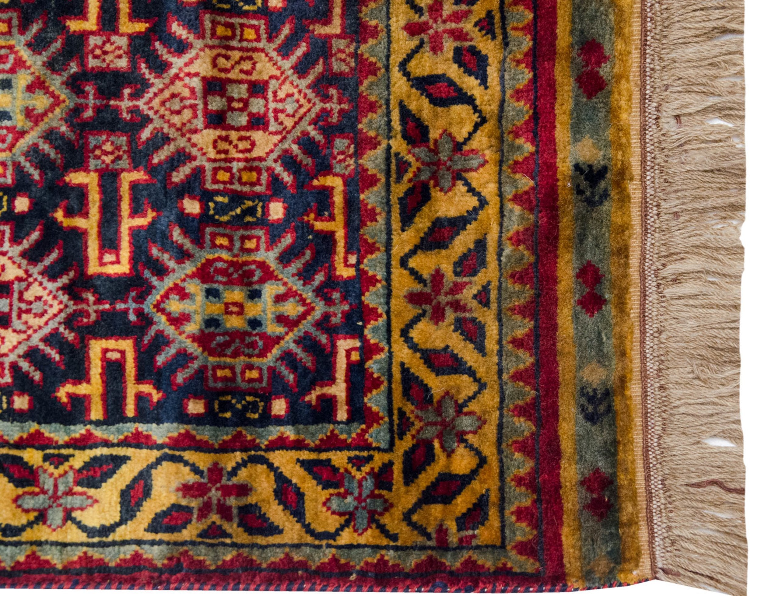 3x5 Vintage Indian Caucasian Design Rug by Old New House® - product image 3 for Resin Society