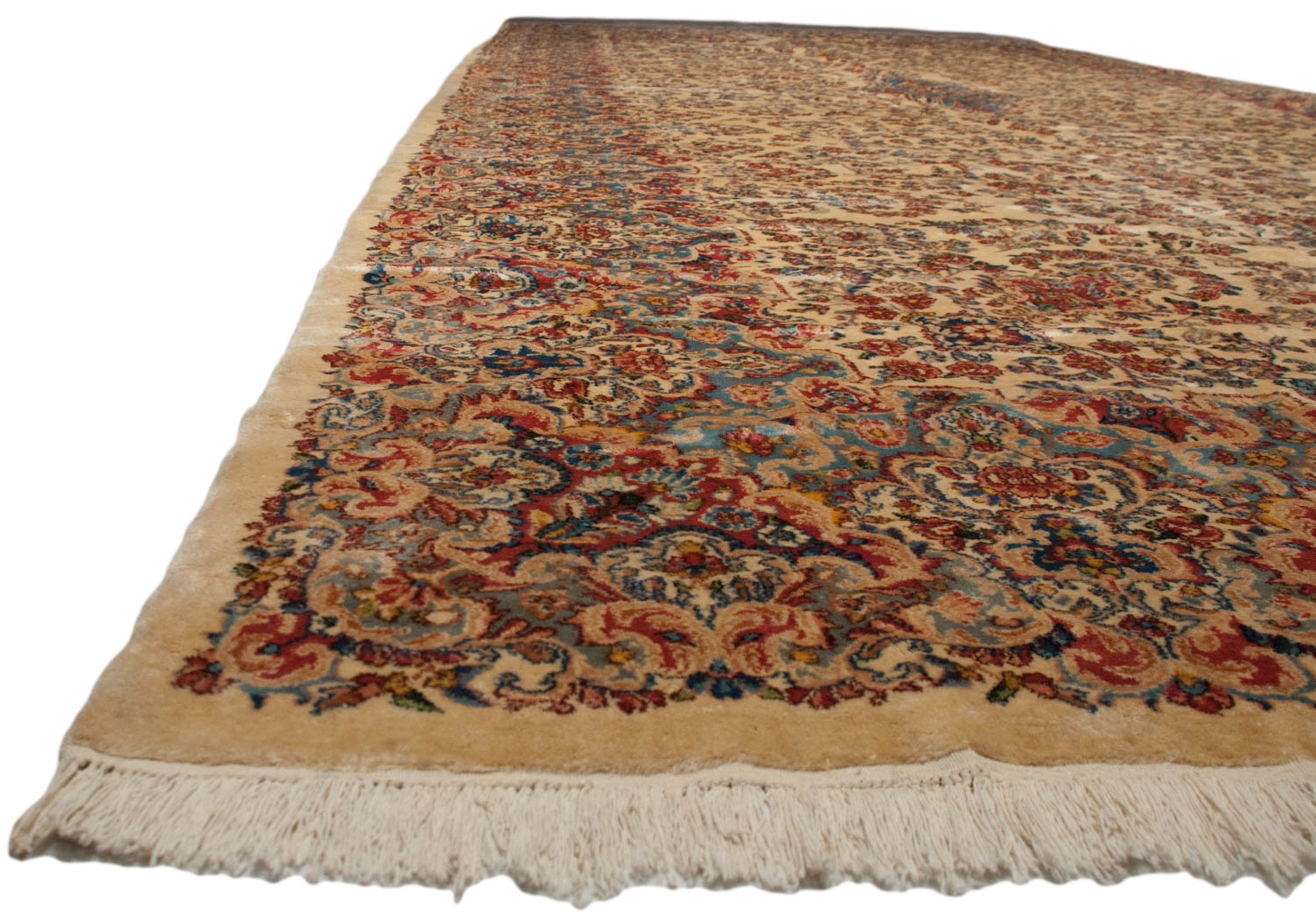 9.5x22.5 Vintage Kerman Carpet by Old New House® - product image 6 for Resin Society