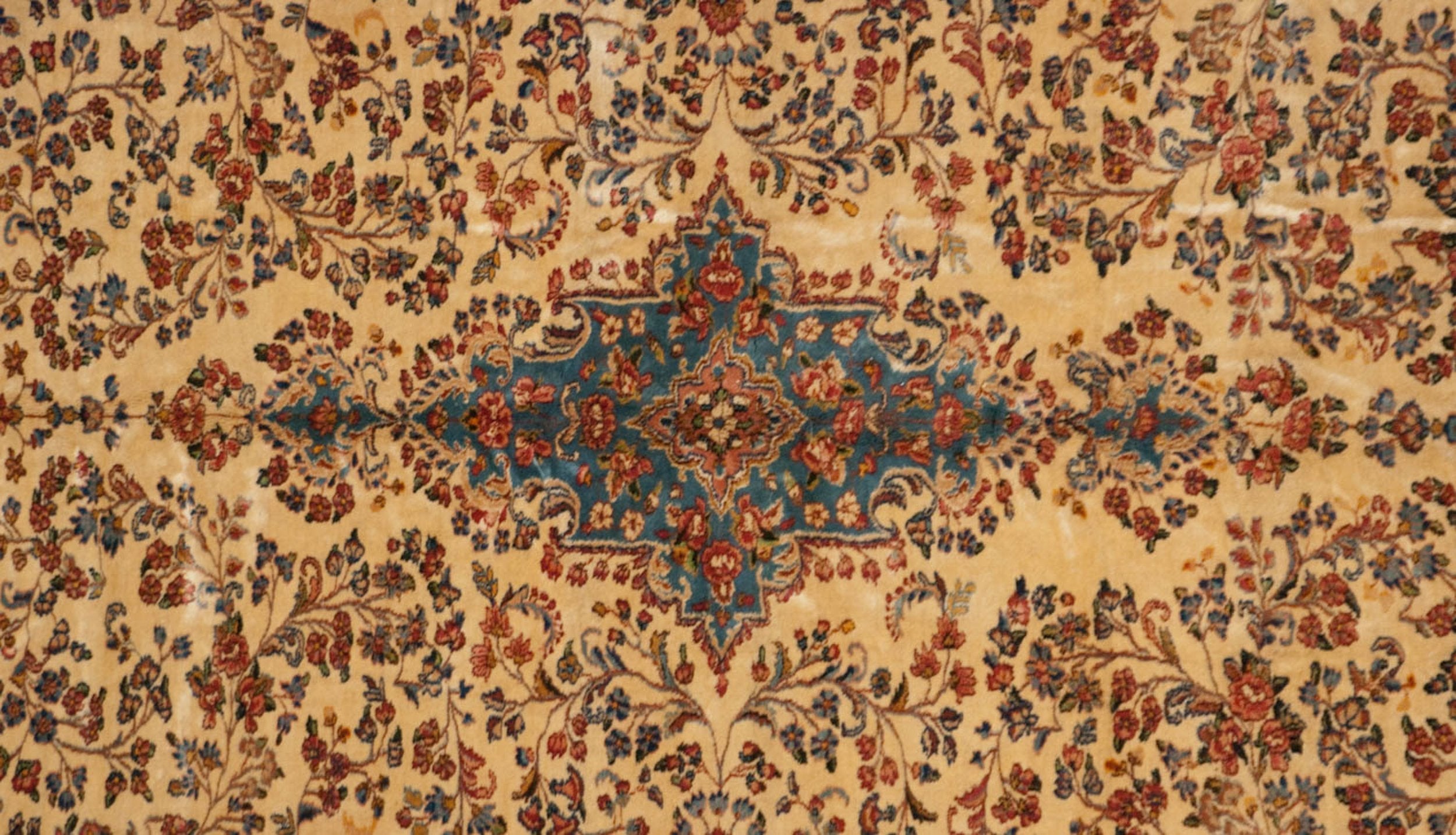 9.5x22.5 Vintage Kerman Carpet by Old New House® - product image 18 for Resin Society