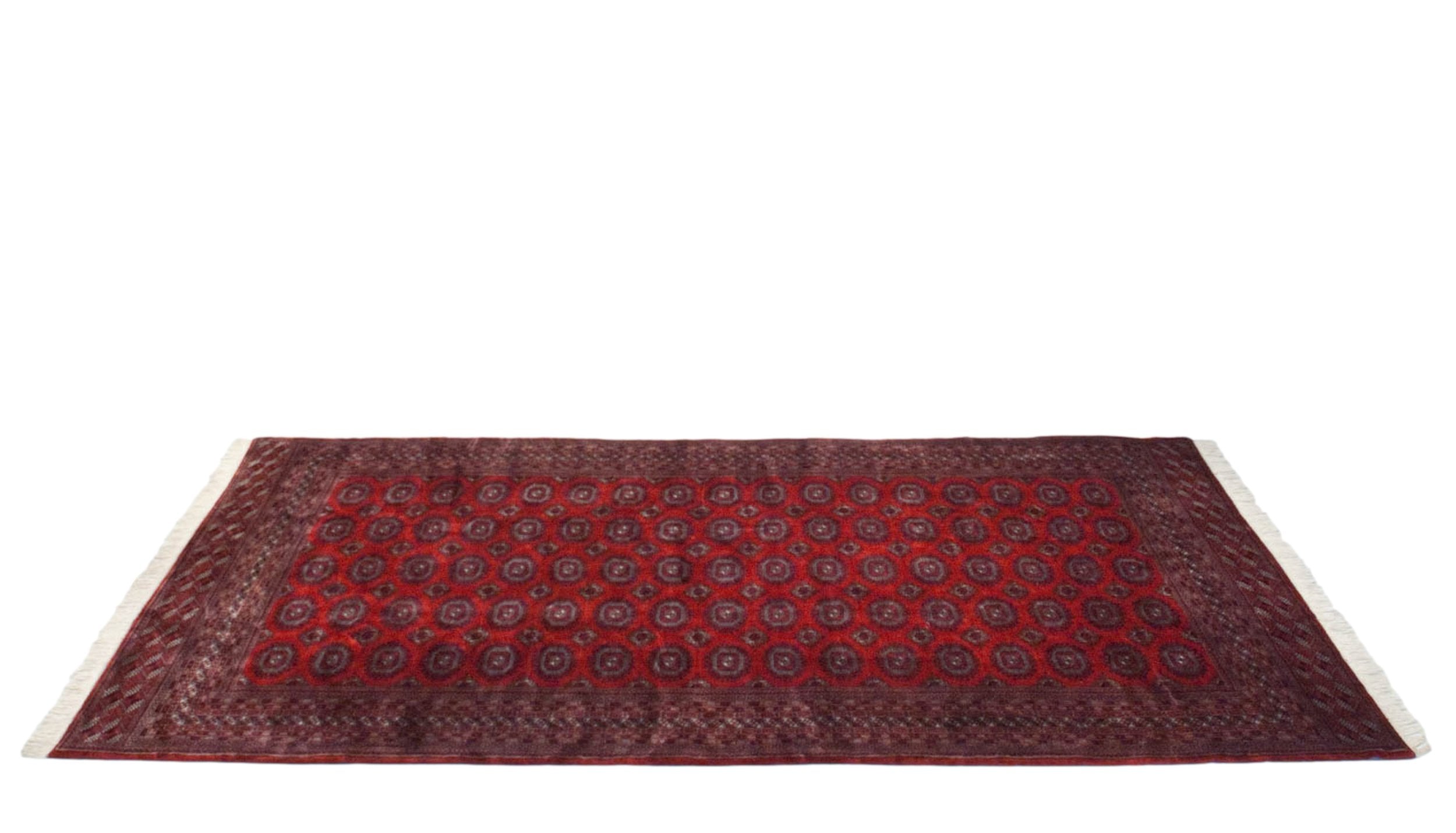 10x14.5 Vintage Fine Pakistani Turkmen Design Carpet by Old New House® - product image 2 for Resin Society