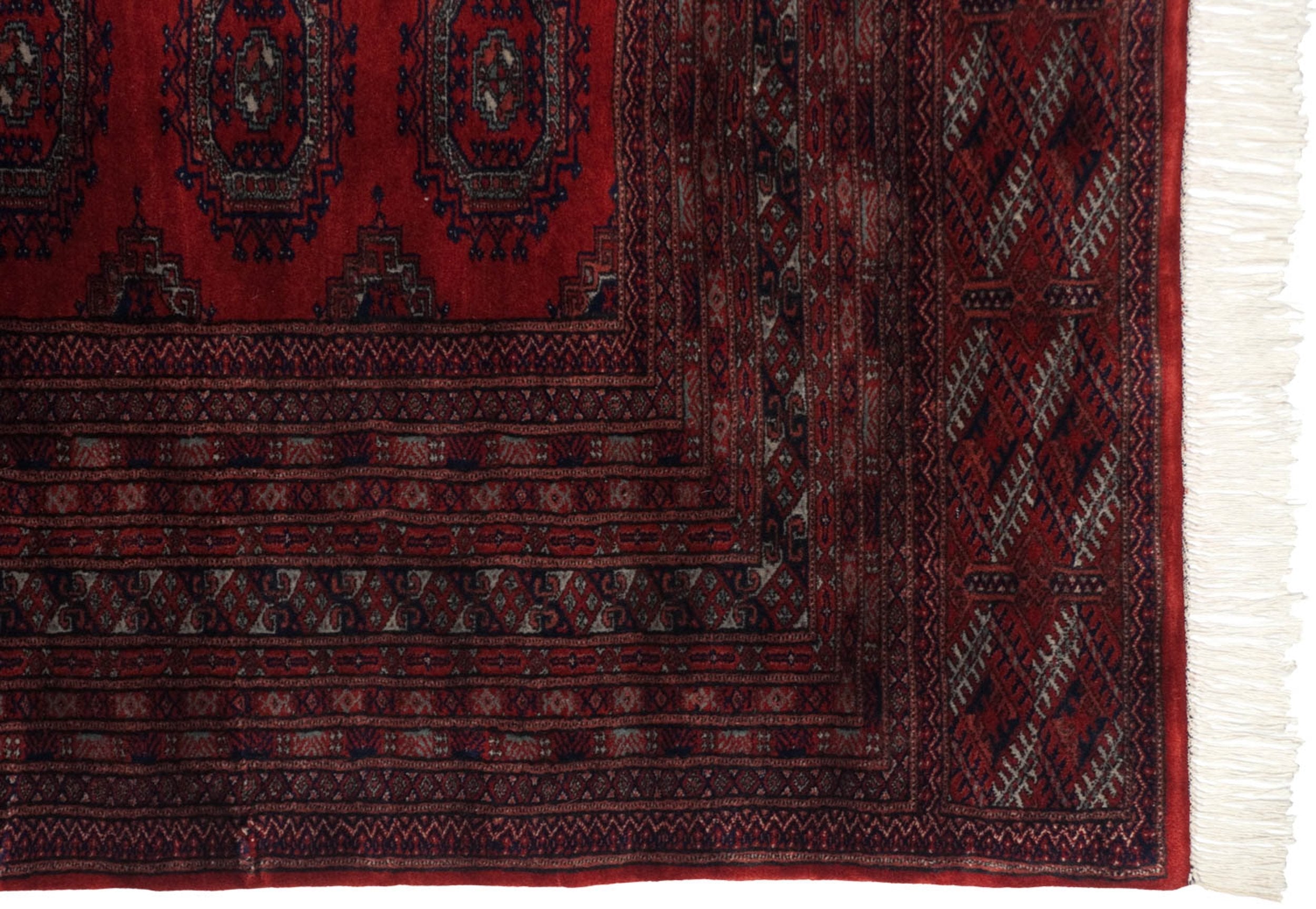 10x14.5 Vintage Fine Pakistani Turkmen Design Carpet by Old New House® - product image 11 for Resin Society