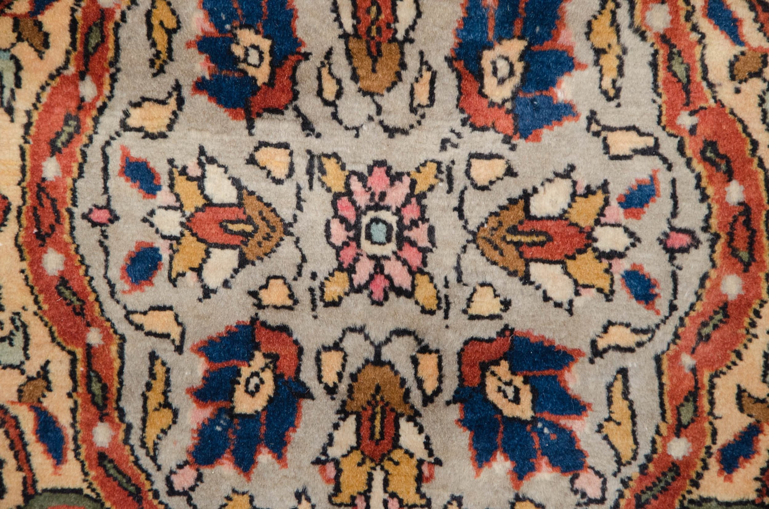 10x16.5 Vintage Fine Pakistani Ardebil Design Carpet by Old New House® - product image 12 for Resin Society
